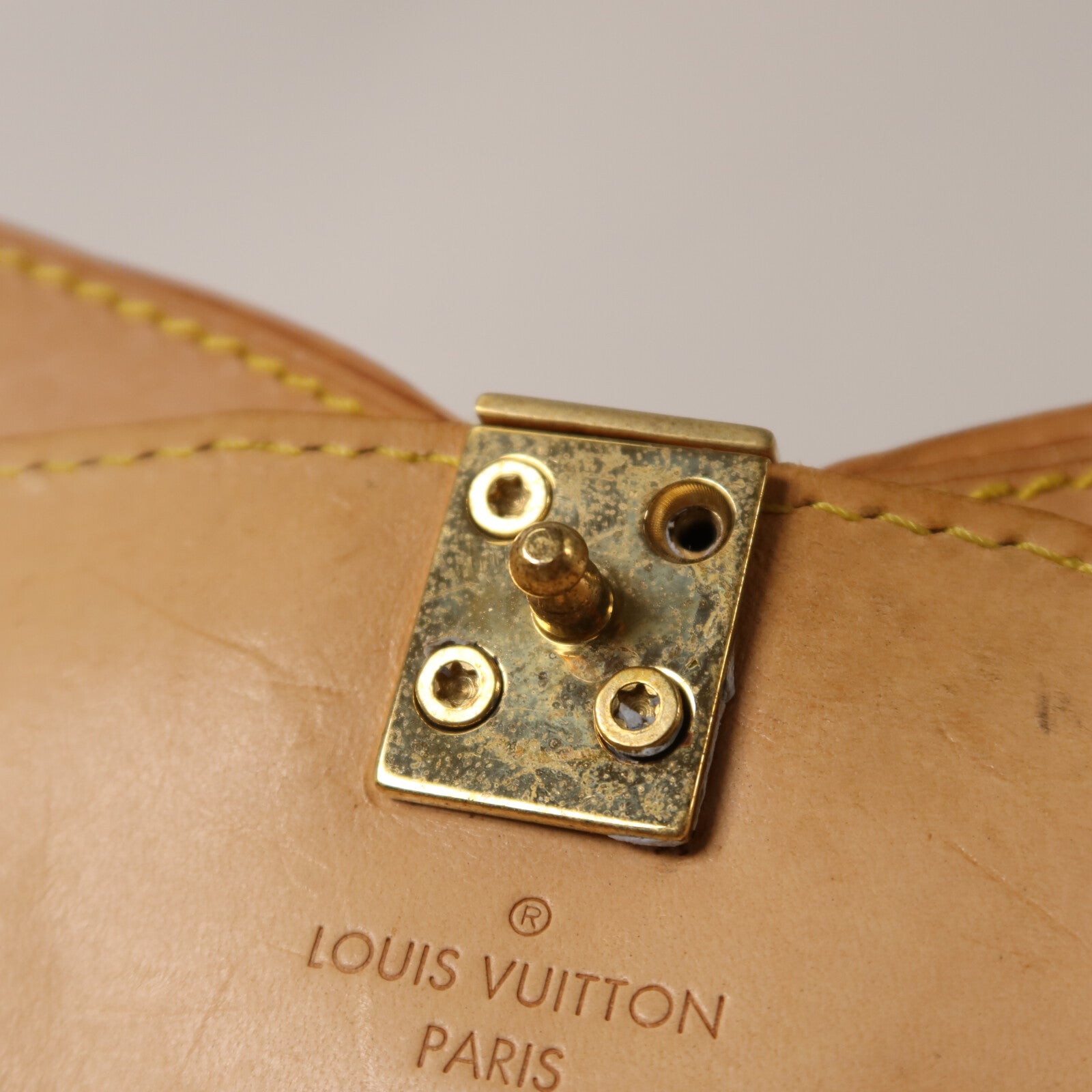 LOUIS VUITTON Monogram LV x TM Cherry Blossom Sac Retro PM金扣手挽袋
