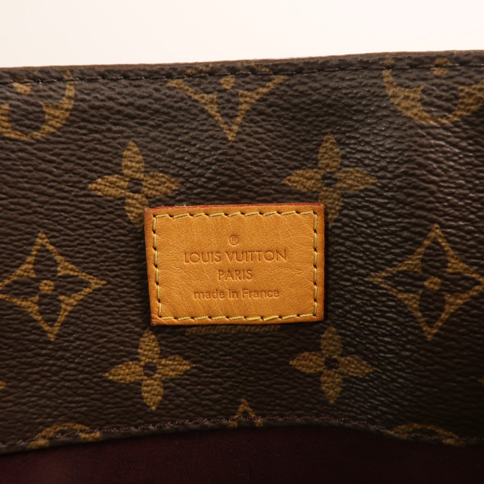 LOUIS VUITTON Monogram Melie金扣手挽袋