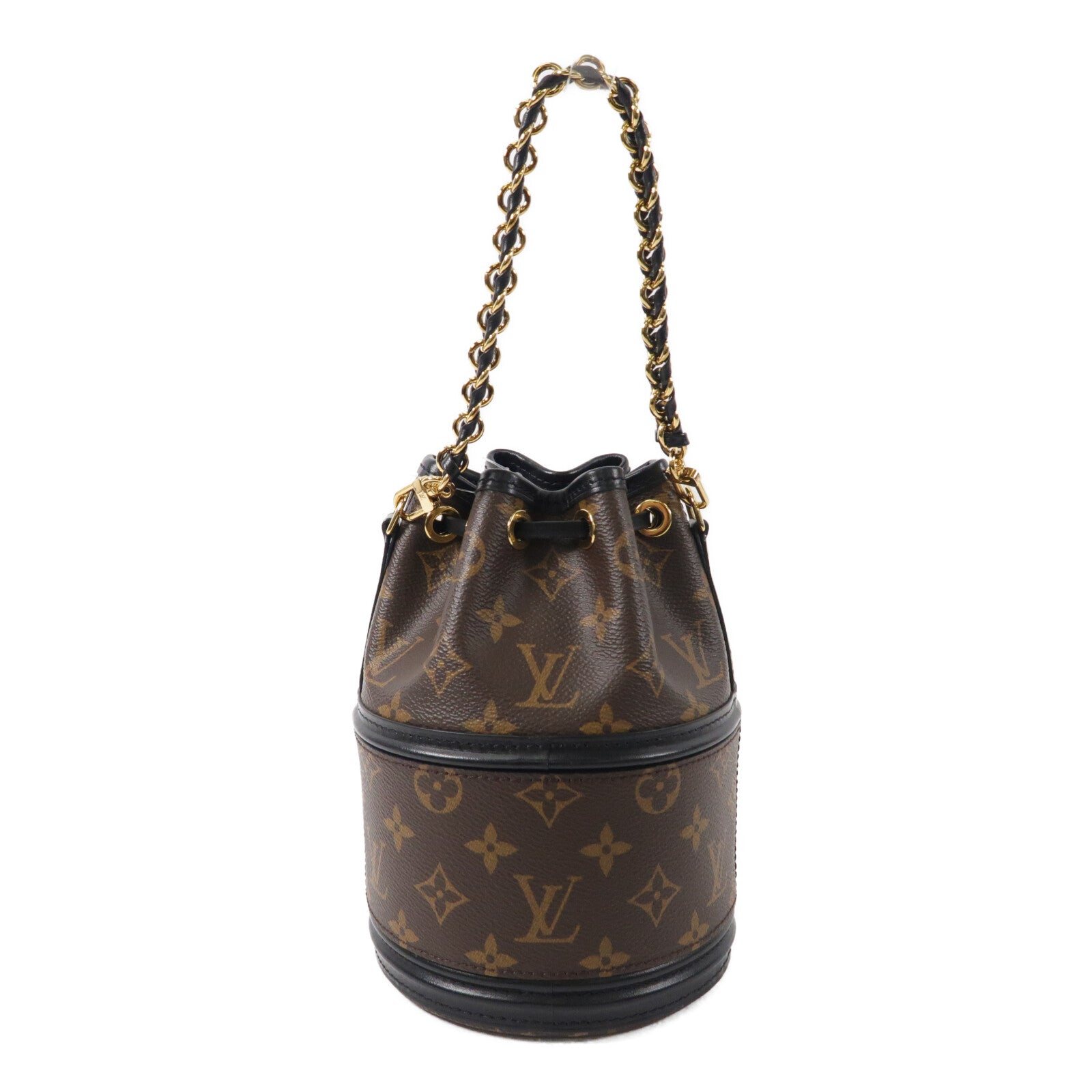 LOUIS VUITTON Monogram/牛皮皮革Canoe手挽肩背兩用袋