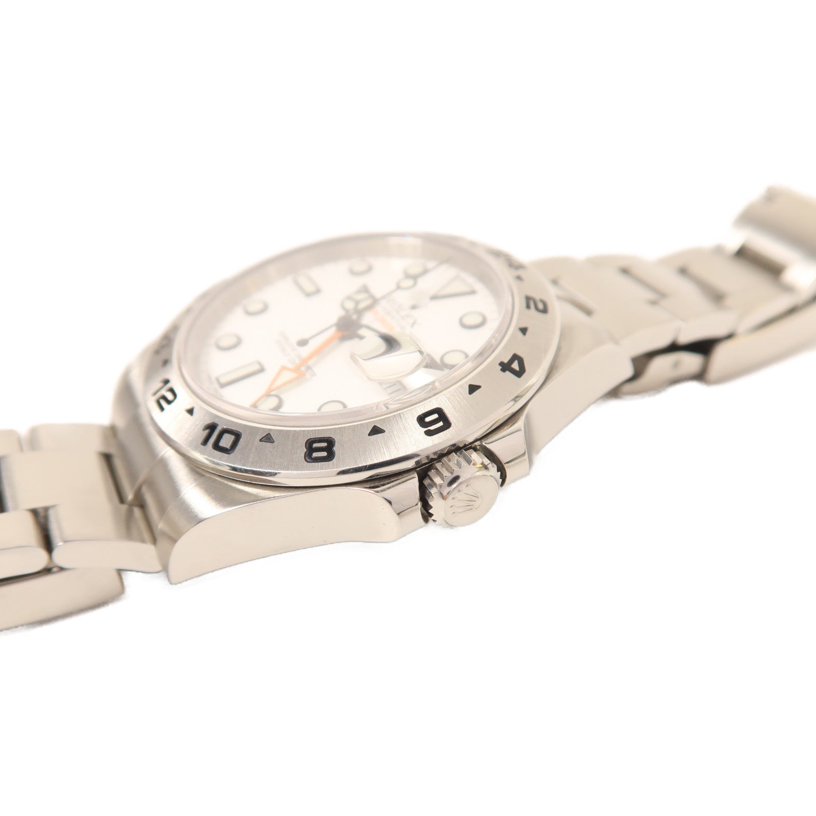 ROLEX ExplorerⅡ 不鏽鋼手錶自動機芯白色