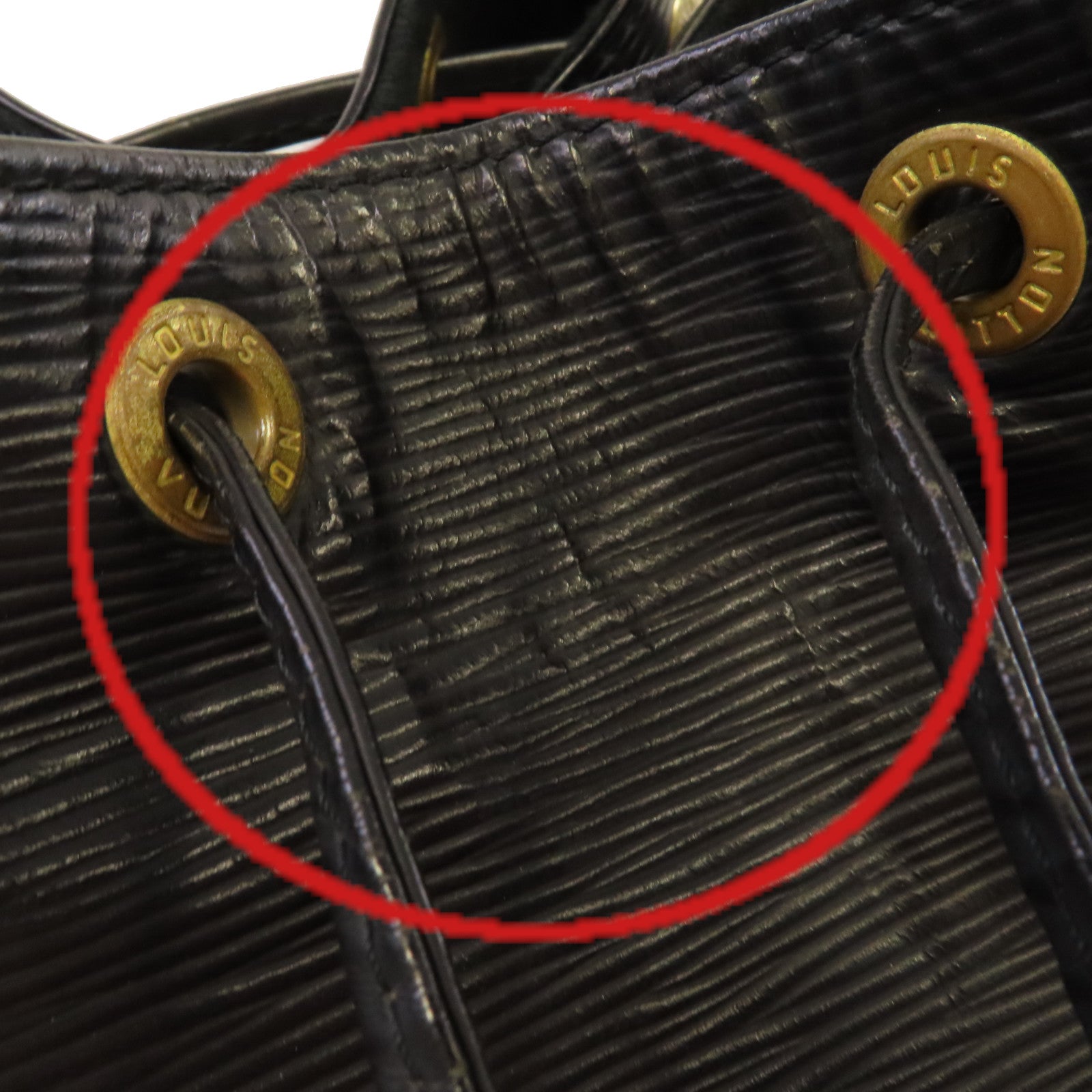 LOUIS VUITTON 【激減優惠】Epi Pettie Noe Shoulder Bag肩背袋黑色