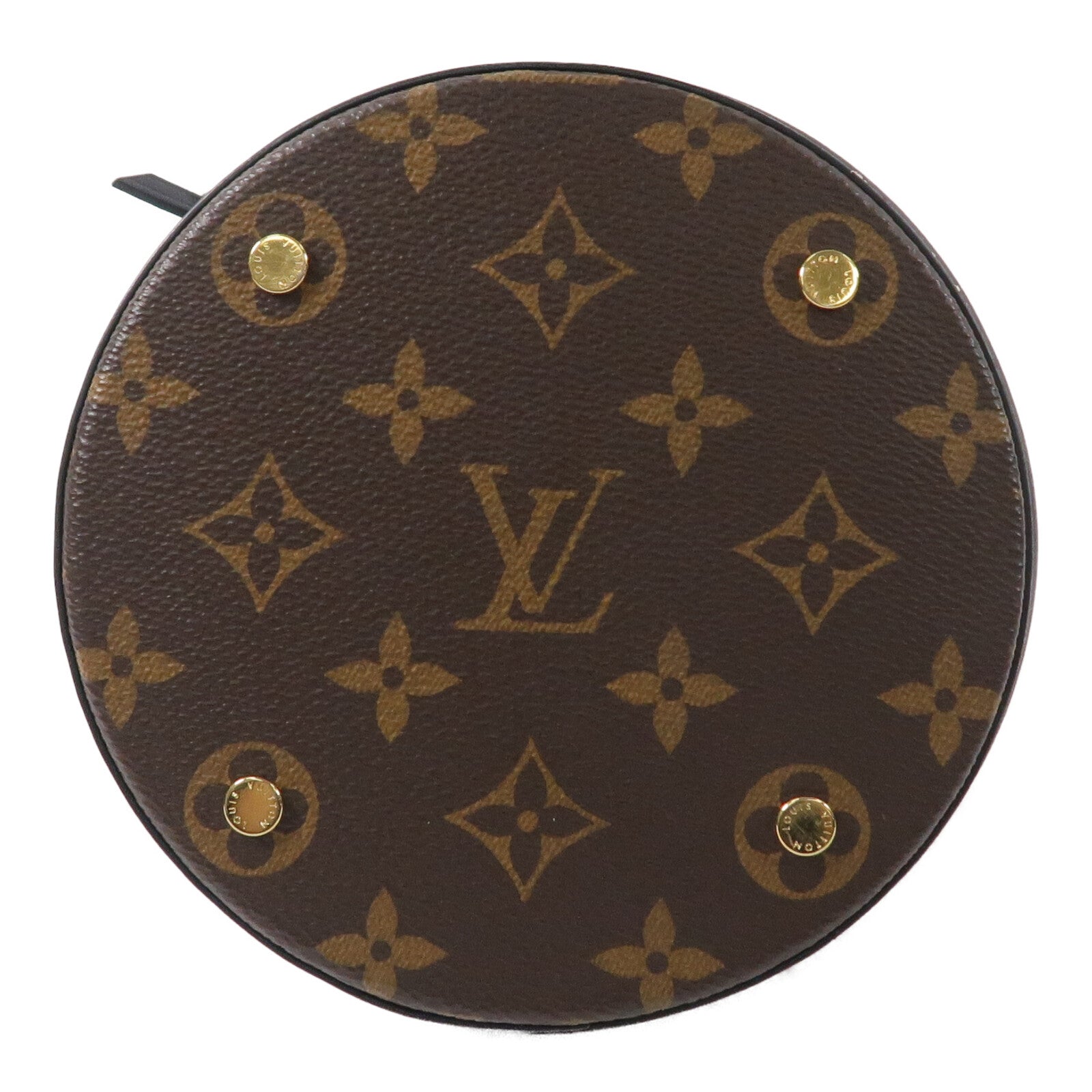 LOUIS VUITTON Monogram/牛皮皮革Canoe手挽肩背兩用袋
