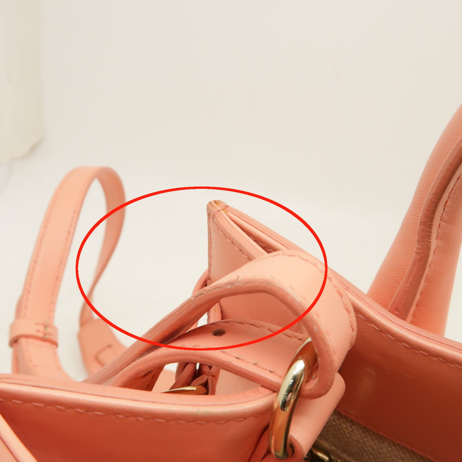 BALENCIAGA 【激減優惠】牛皮皮革Mini Padlock All Afternoon金扣手挽肩背兩用袋粉紅色