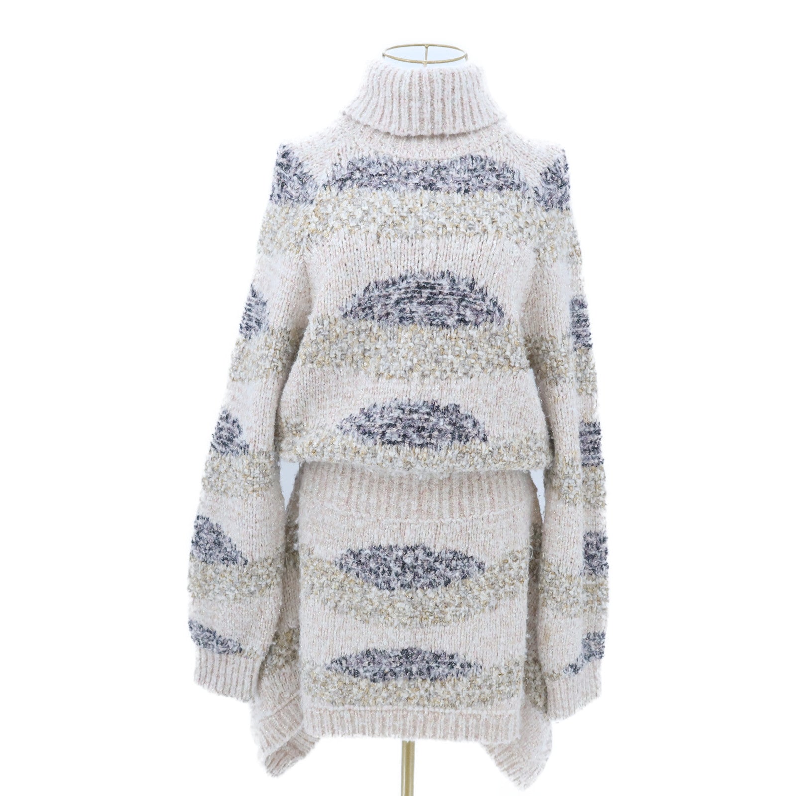 CHANEL Viscose/Polyamide Long Knit Dress連身裙