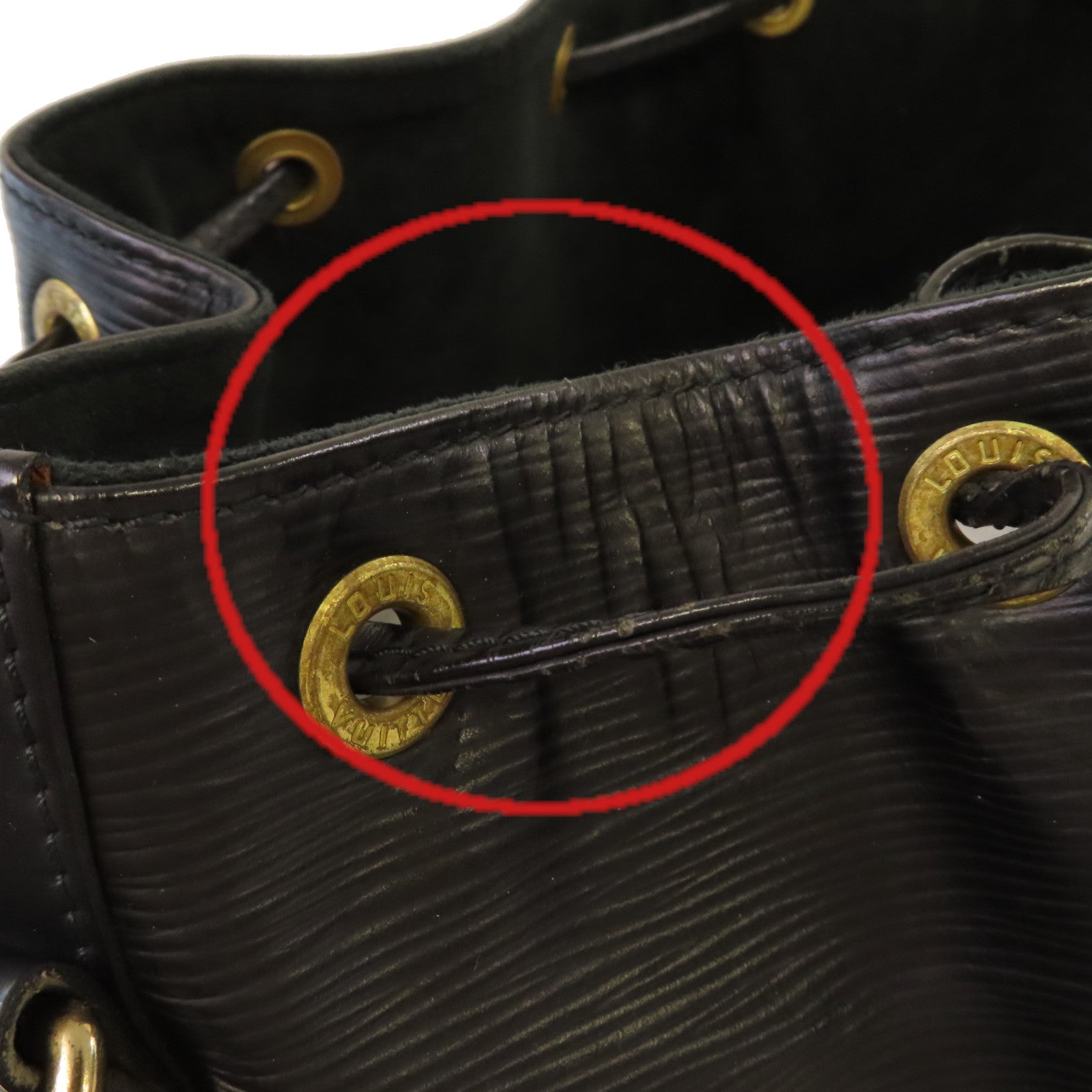 LOUIS VUITTON 【激減優惠】Epi Pettie Noe Shoulder Bag肩背袋黑色