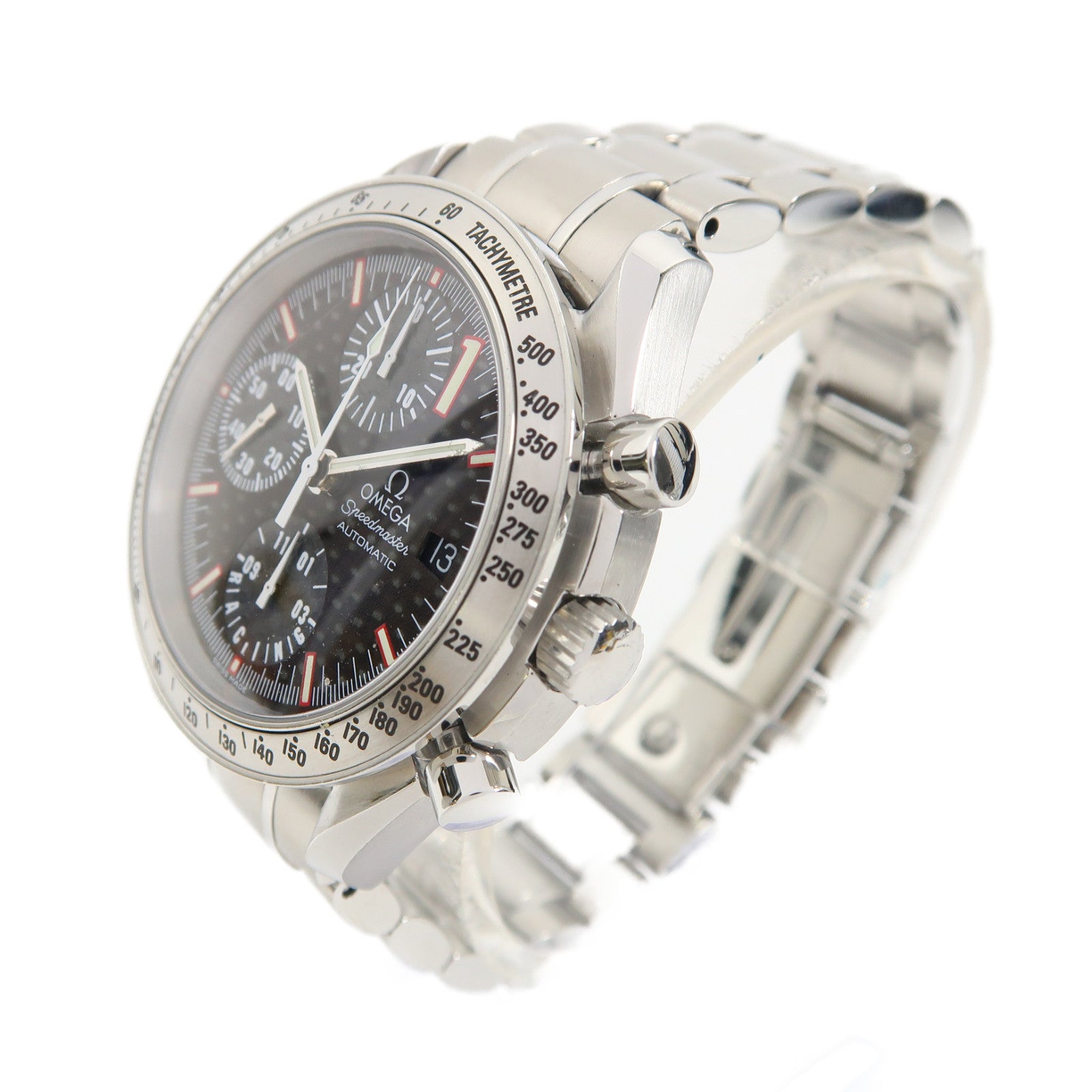 OMEGA Speedmaster不鏽鋼手錶自動機芯黑色