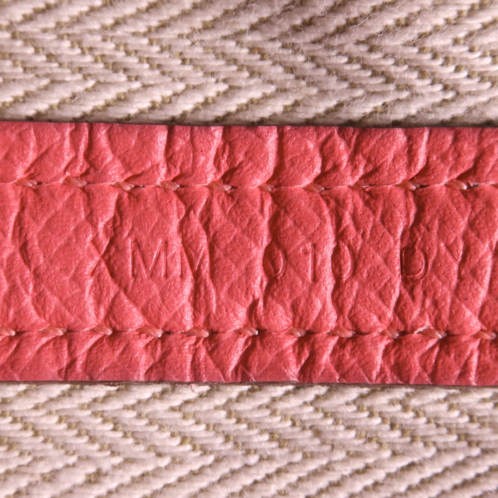 HERMES Epsom皮革Garden Party PM銀扣手挽袋Rose Azalee