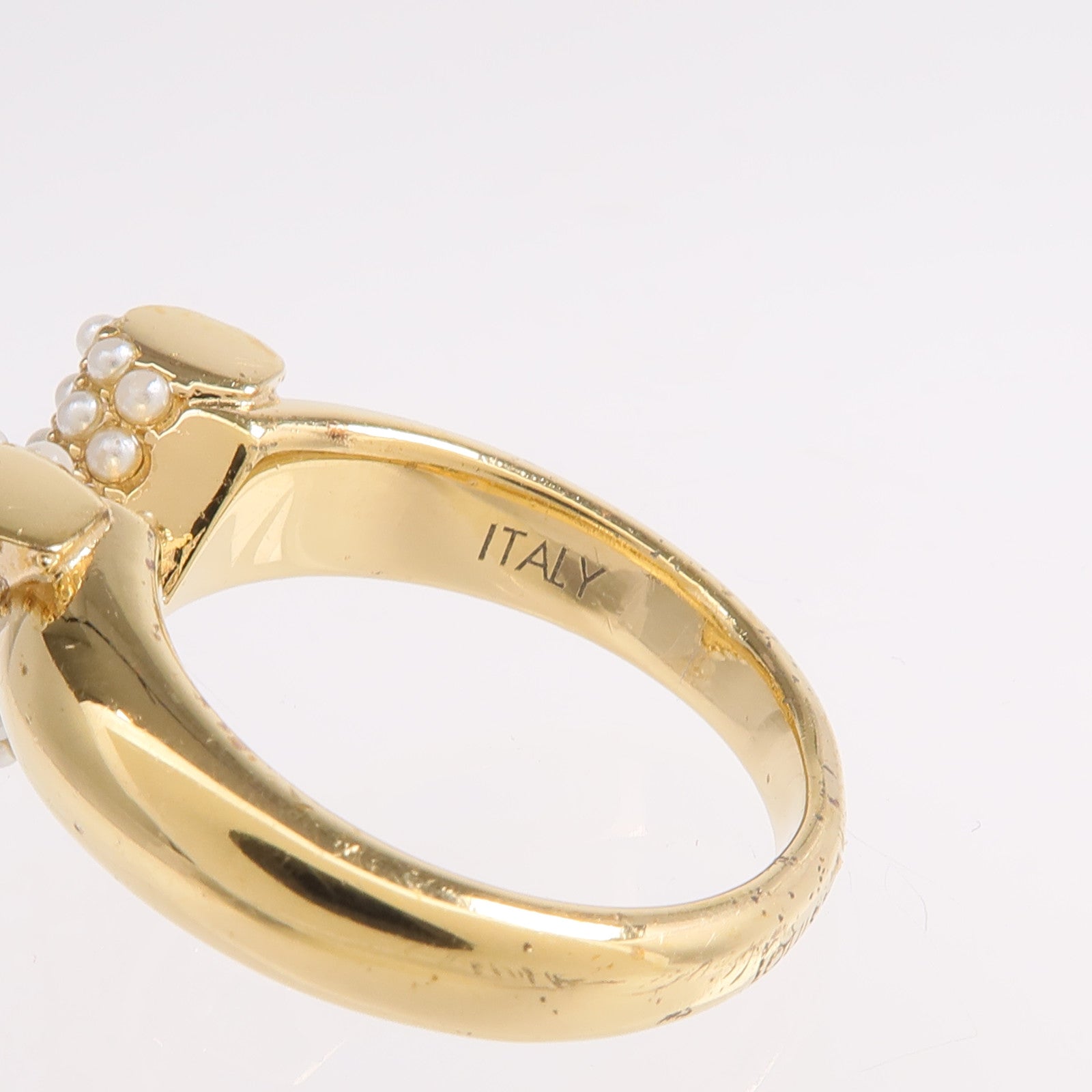 LOUIS VUITTON 金屬Ring戒指US#7.5