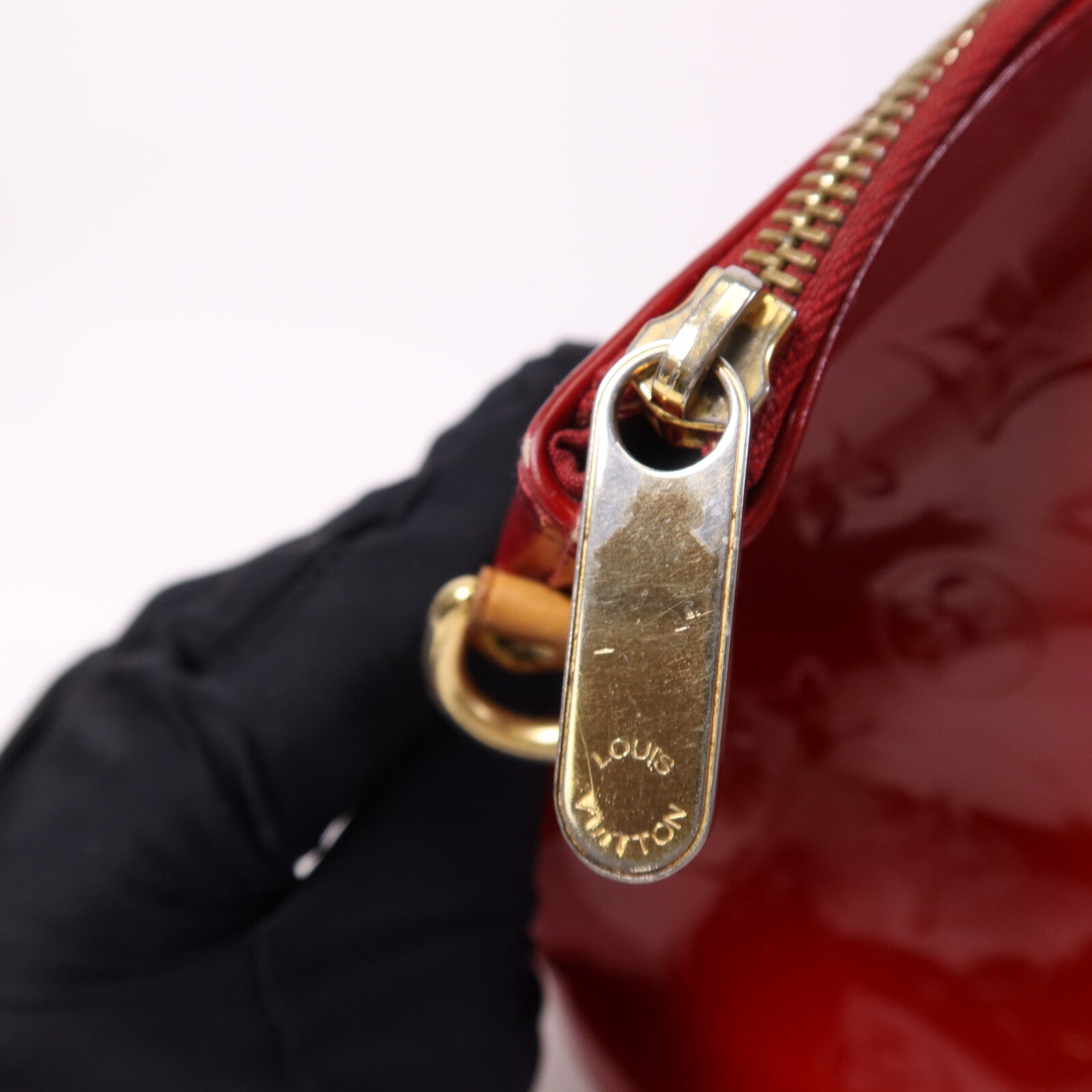 LOUIS VUITTON 【激減優惠】Monogram Vernis Bellevue GM金扣手挽袋