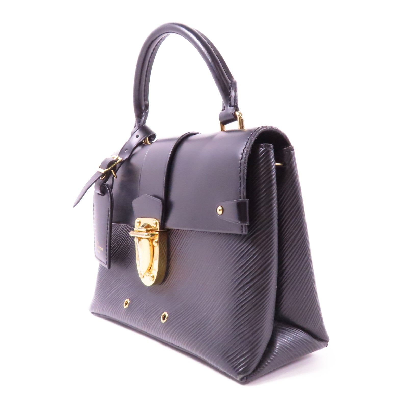 LOUIS VUITTON 【激減優惠】Epi One Handle金扣手挽肩背兩用袋黑色