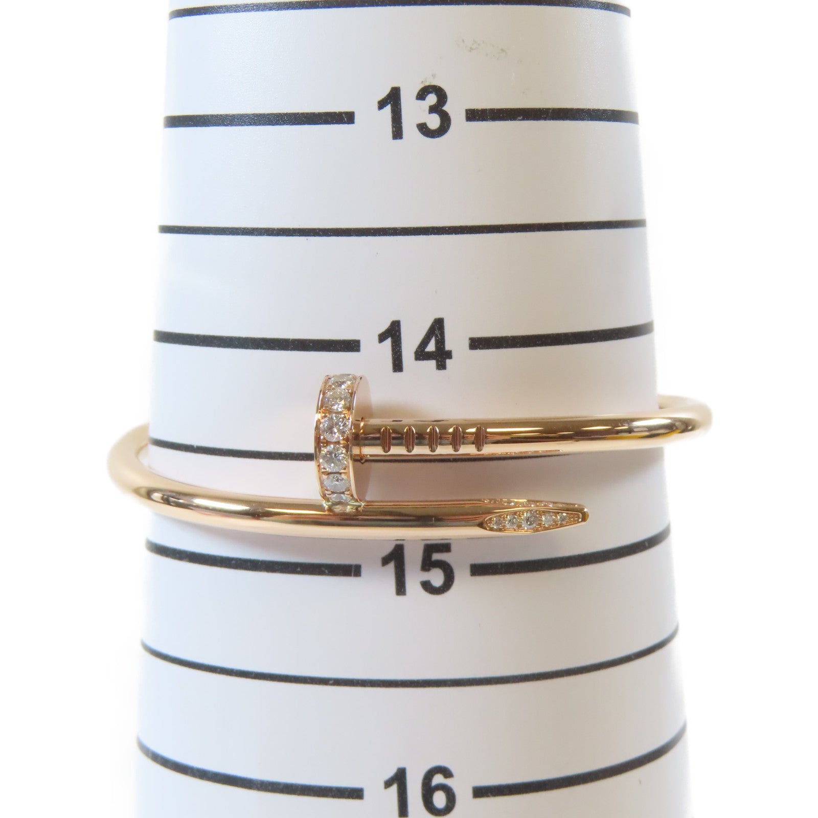 CARTIER 【激減優惠】18K玫瑰金Juste Un Clou Bracelet手鐲Cartier#15/#14.5cm
