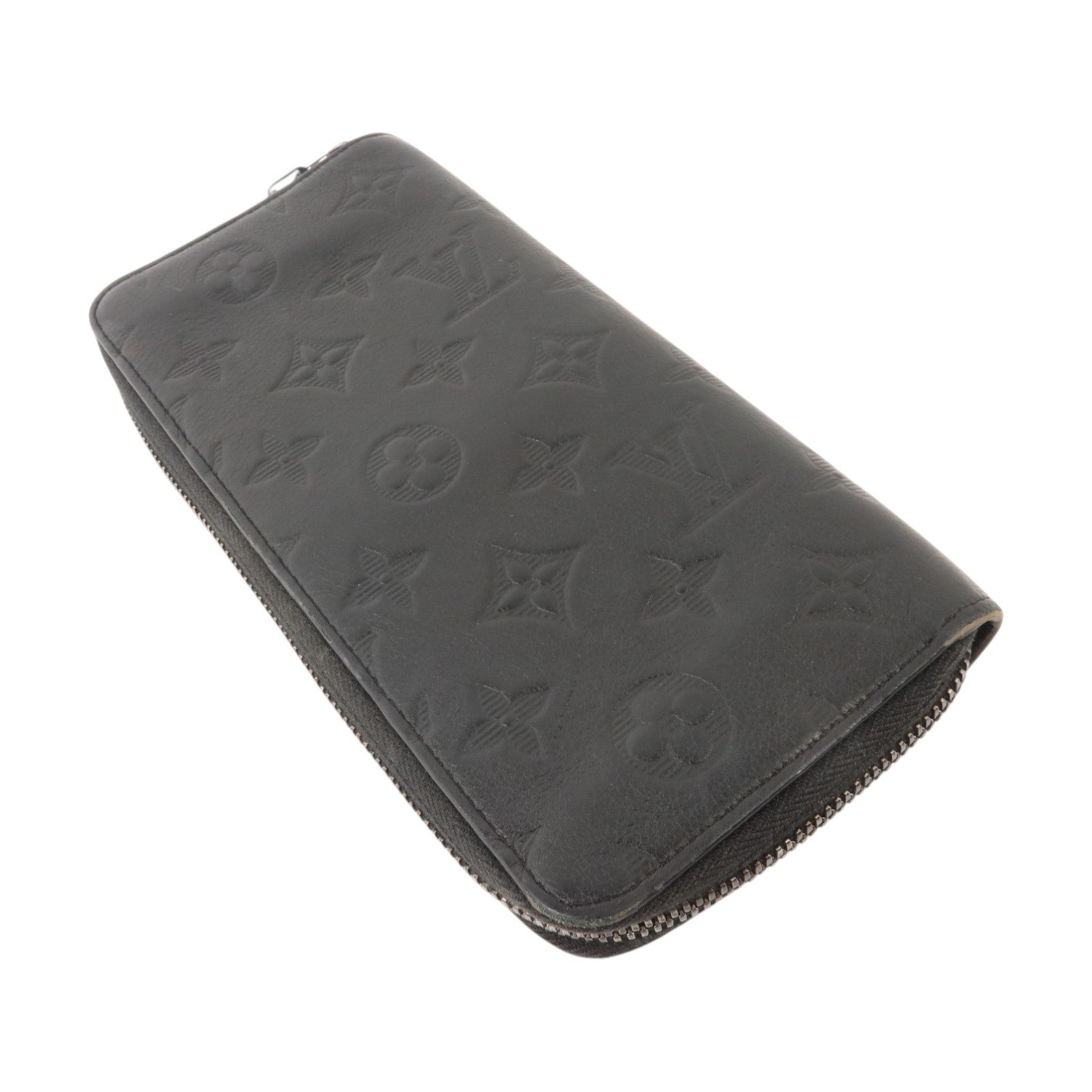 LOUIS VUITTON Monogram Shadow Zippy Wallet Vertical長錢包