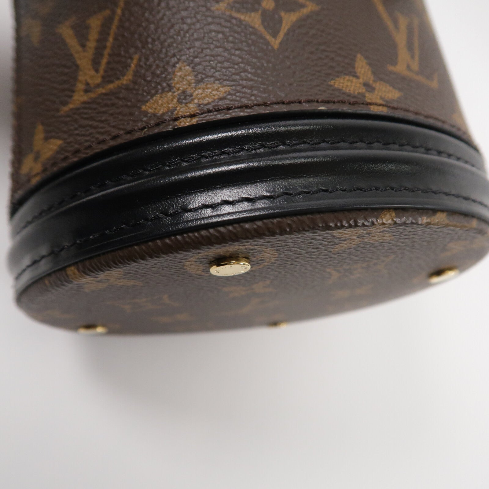 LOUIS VUITTON Monogram/牛皮皮革Canoe手挽肩背兩用袋