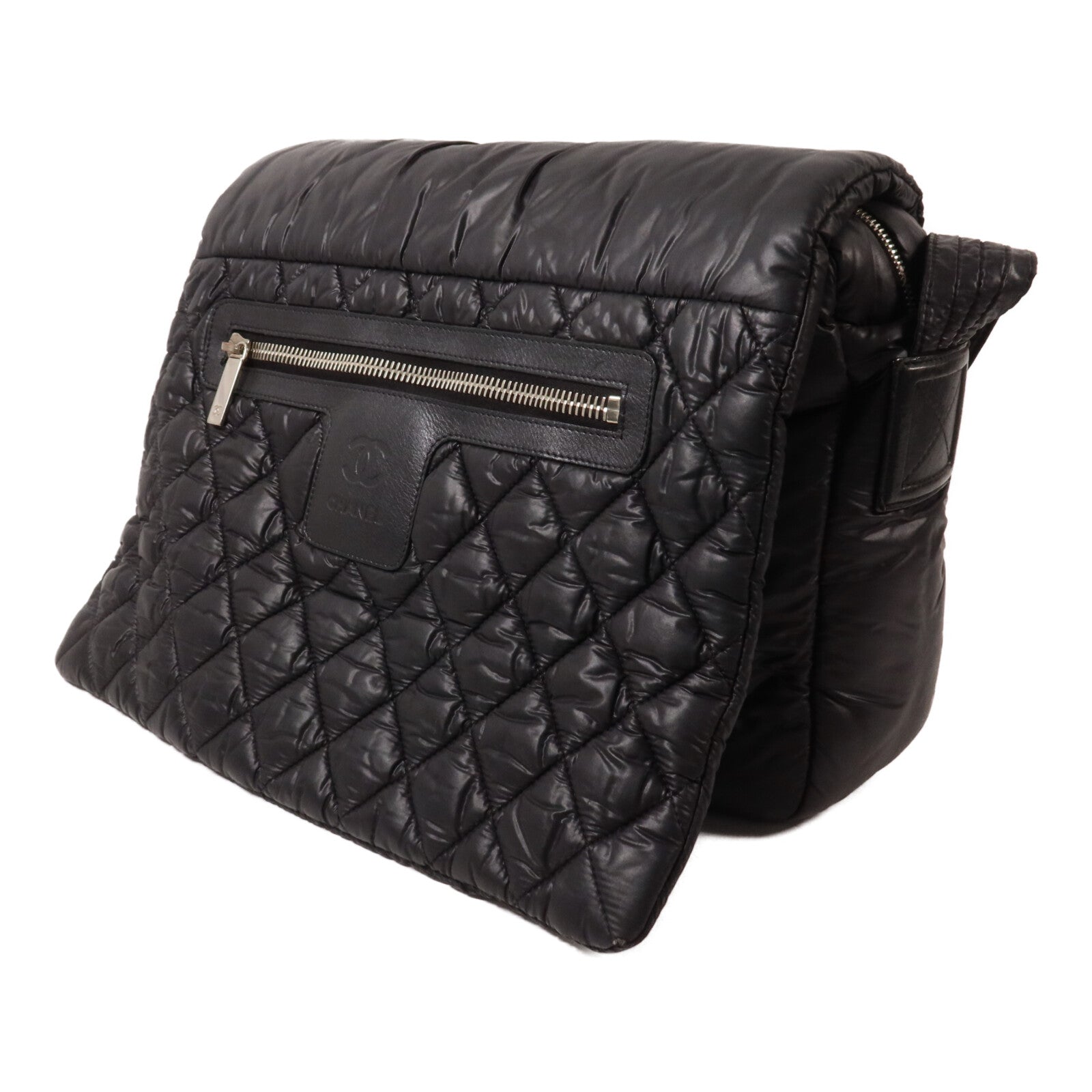 CHANEL 尼龍Coco Cocoon Messenger肩背袋