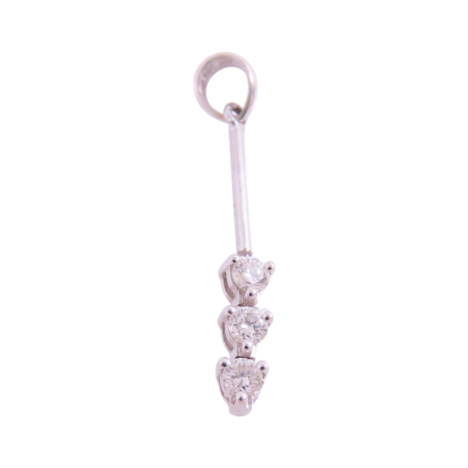 JEWELRY 18K白金/鑽石Diamond Pendant Top吊墜頭扣