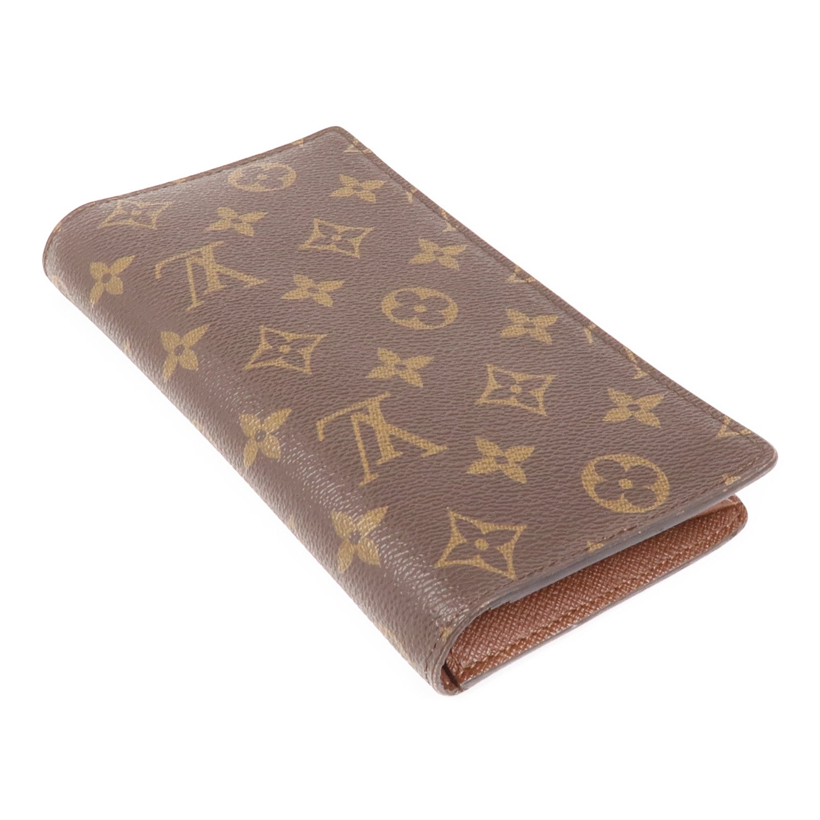 LOUIS VUITTON Monogram Brazza Wallet金扣長錢包