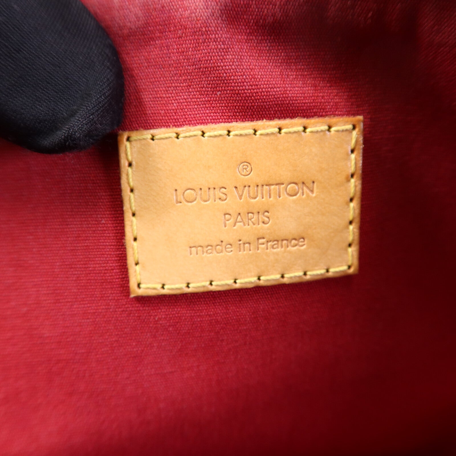 LOUIS VUITTON 【激減優惠】Monogram Vernis Bellevue GM金扣手挽袋