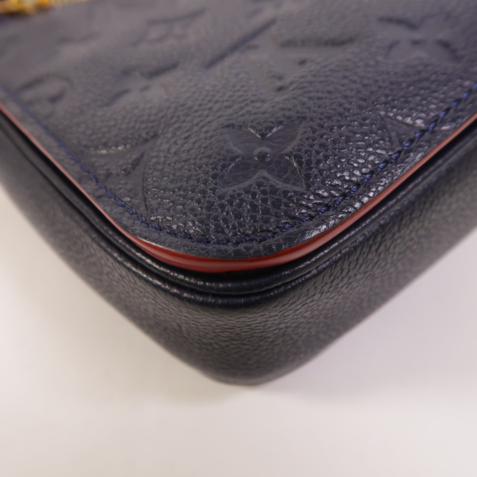 LOUIS VUITTON Monogram Empreinte Pochette Metis金扣手挽肩背兩用袋