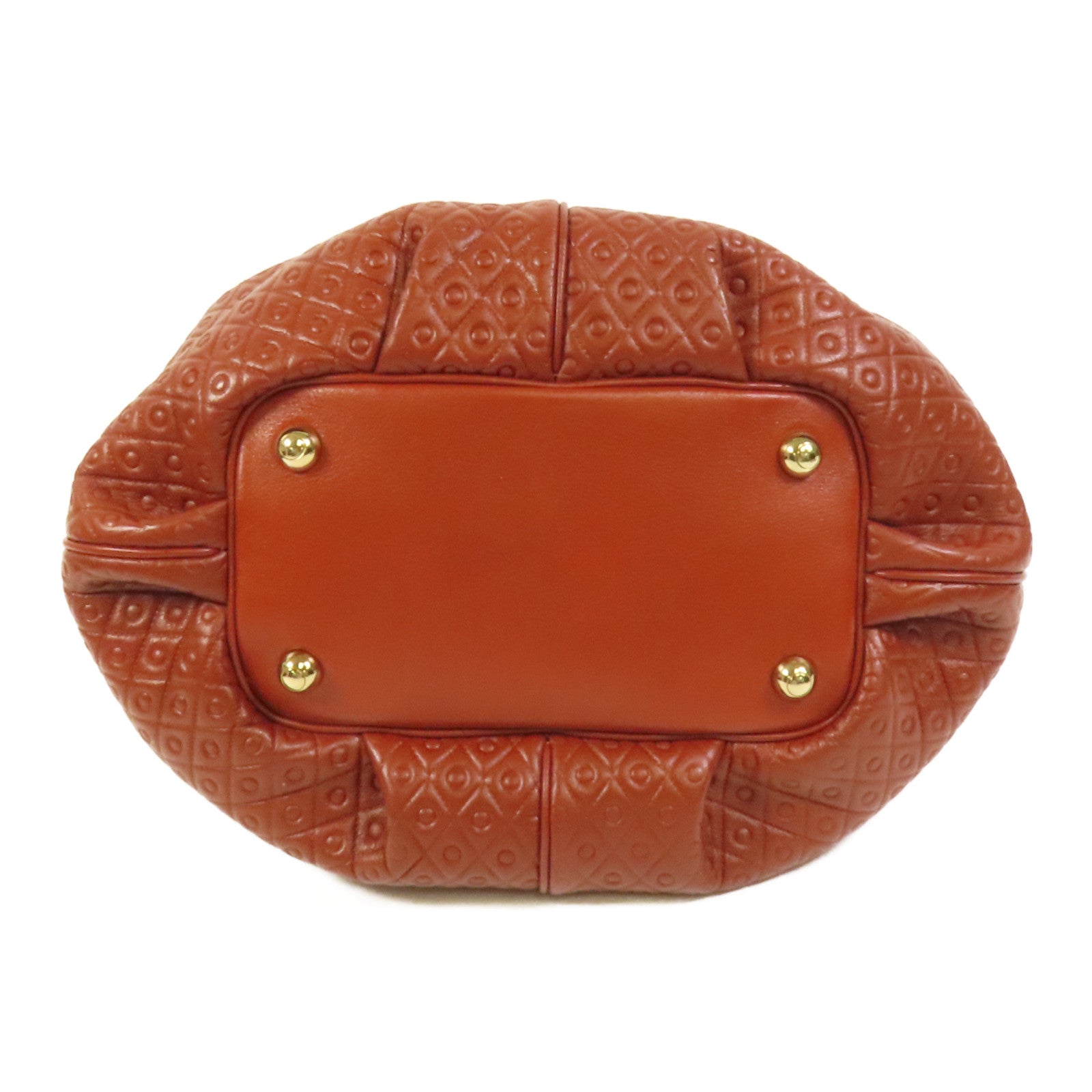 TOD'S 牛皮皮革Bucket Bag金扣手挽袋