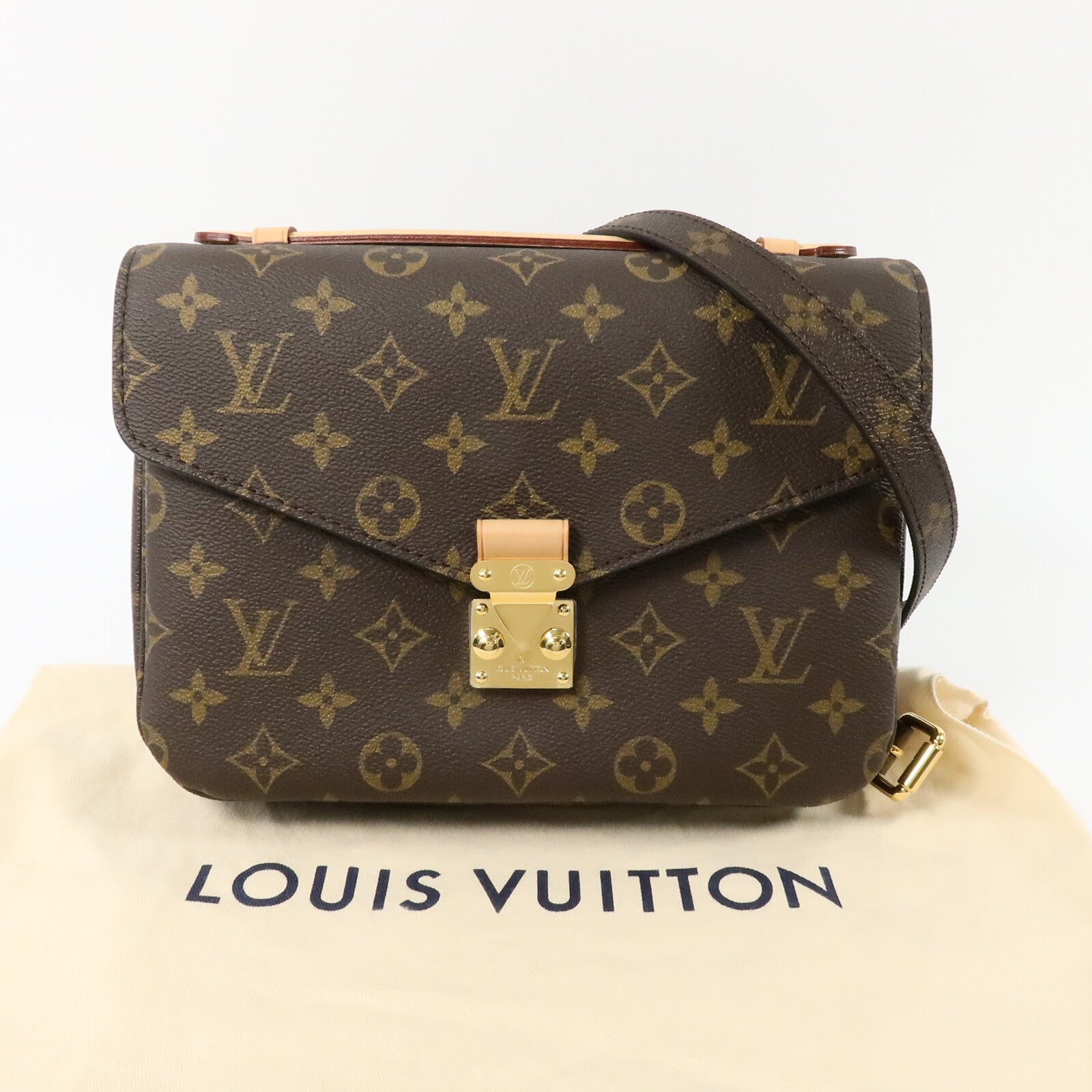 LOUIS VUITTON Monogram Pochette Metis MM手挽肩背兩用袋