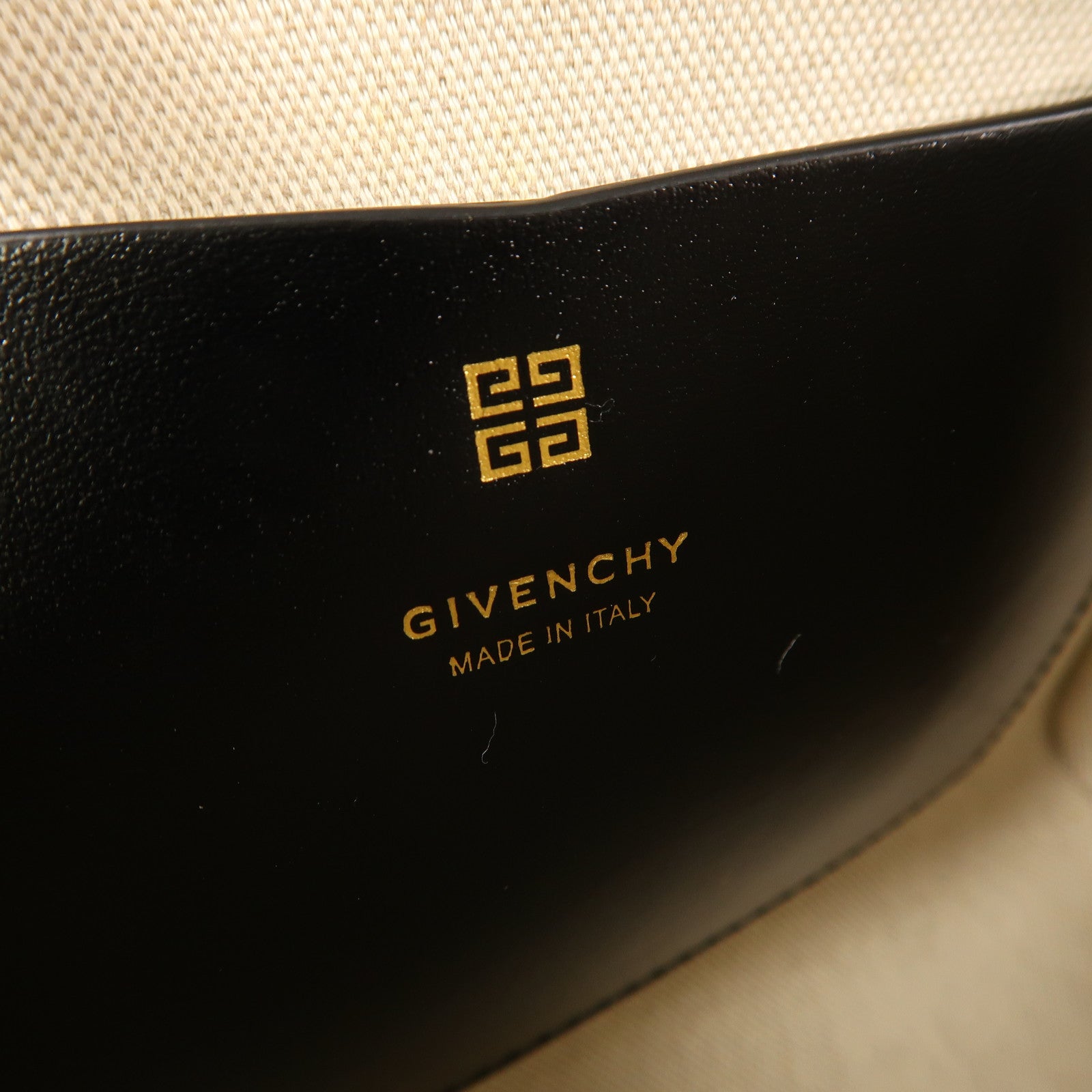 GIVENCHY 帆布Antigona XS金扣手挽肩背兩用袋