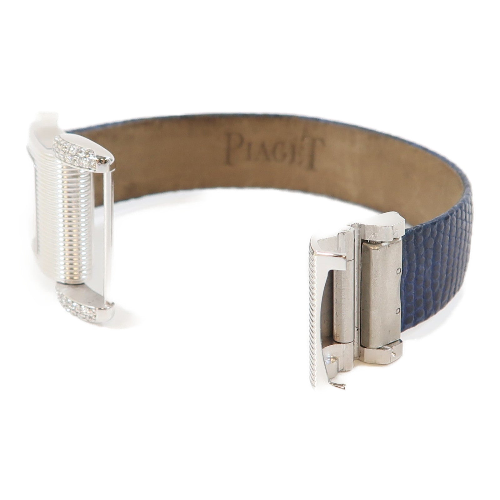 PIAGET Possession不鏽鋼/皮革帶手錶自動機芯白色