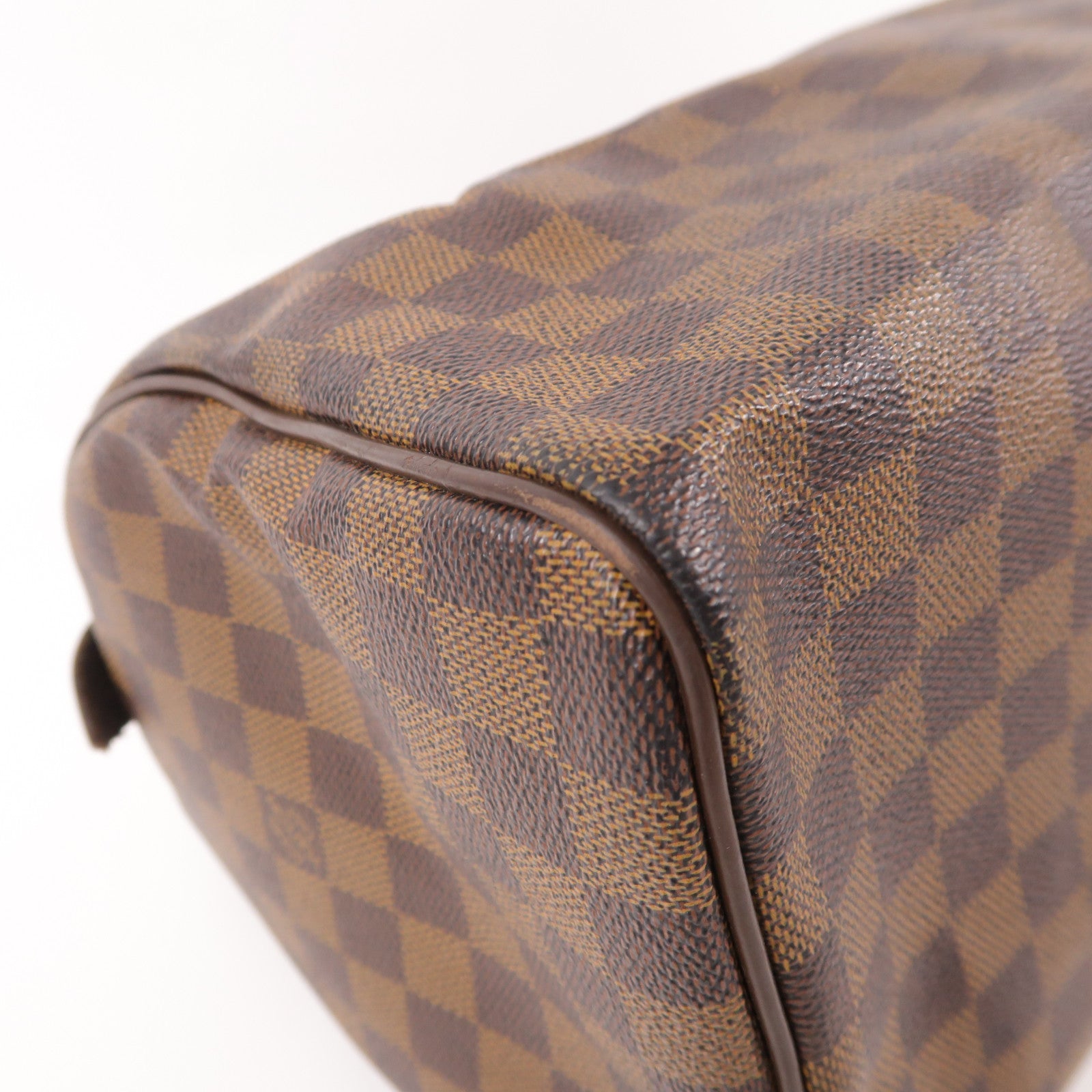 LOUIS VUITTON LV GHW Speedy 30 Handbag Damier M41531 Brown