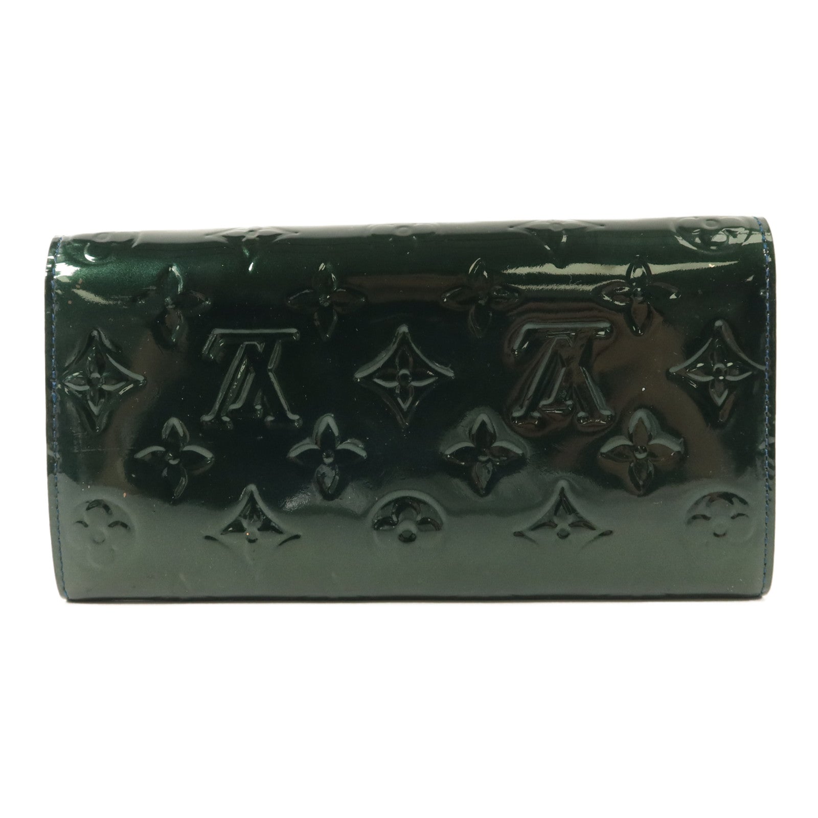 LOUIS VUITTON 【激減優惠】Monogram Vernis Sarah Wallet長錢包