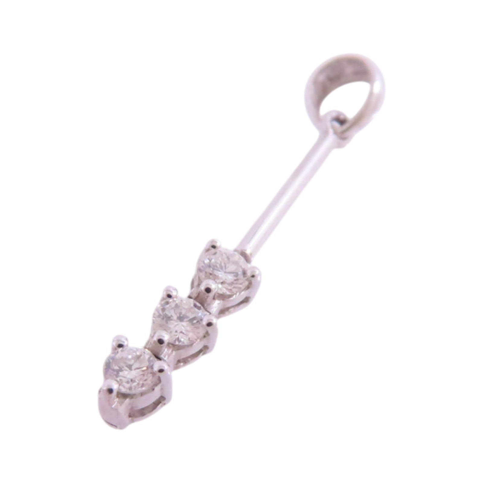 JEWELRY 18K白金/鑽石Diamond Pendant Top吊墜頭扣