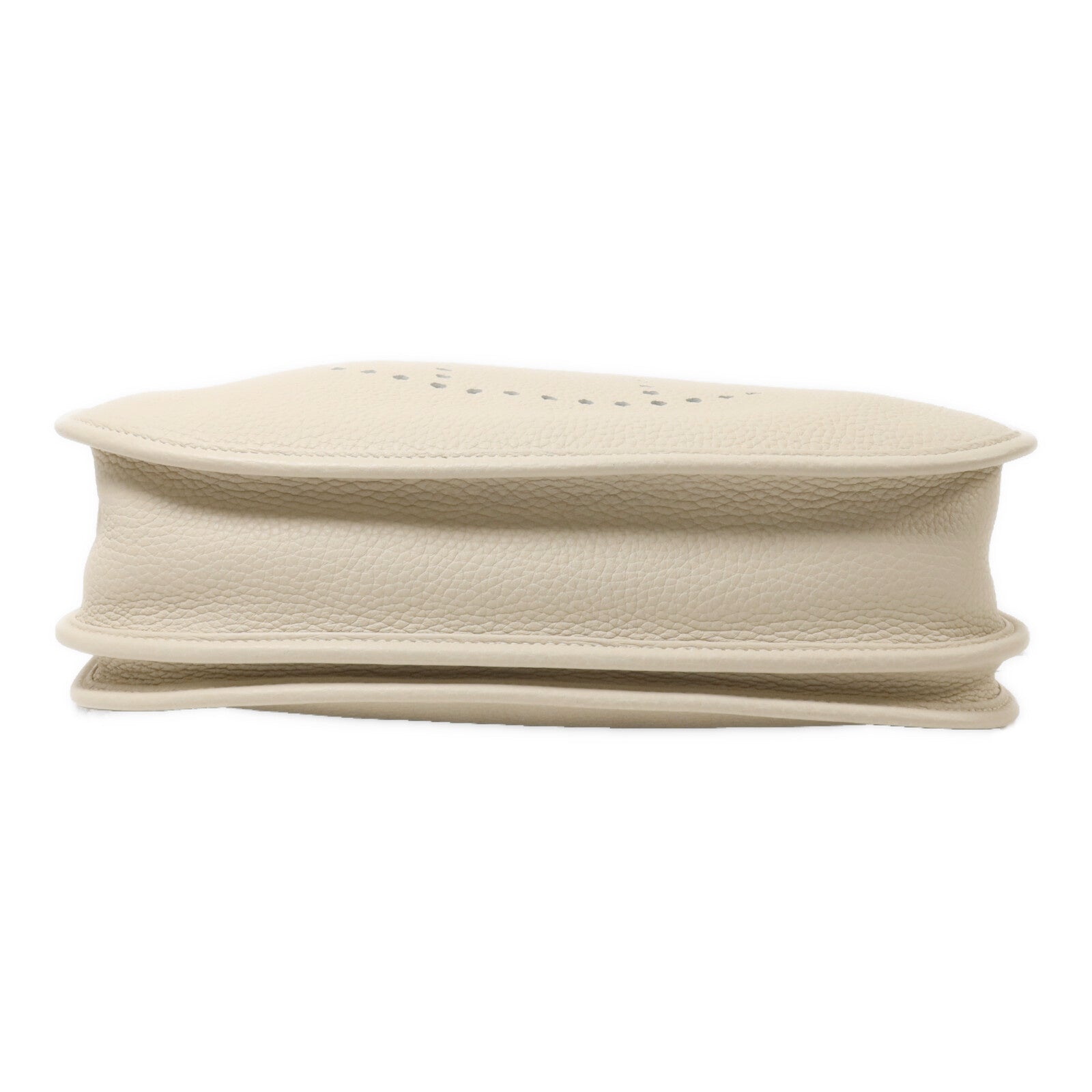 HERMES Clemence皮革Evelyne PM 肩背袋Craie