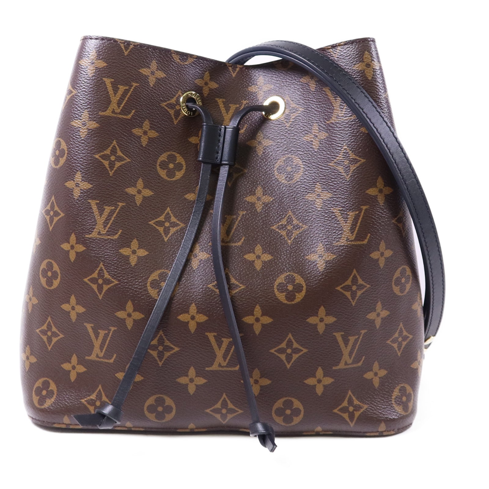 LOUIS VUITTON Monogram Neo Noe MM金扣肩背袋