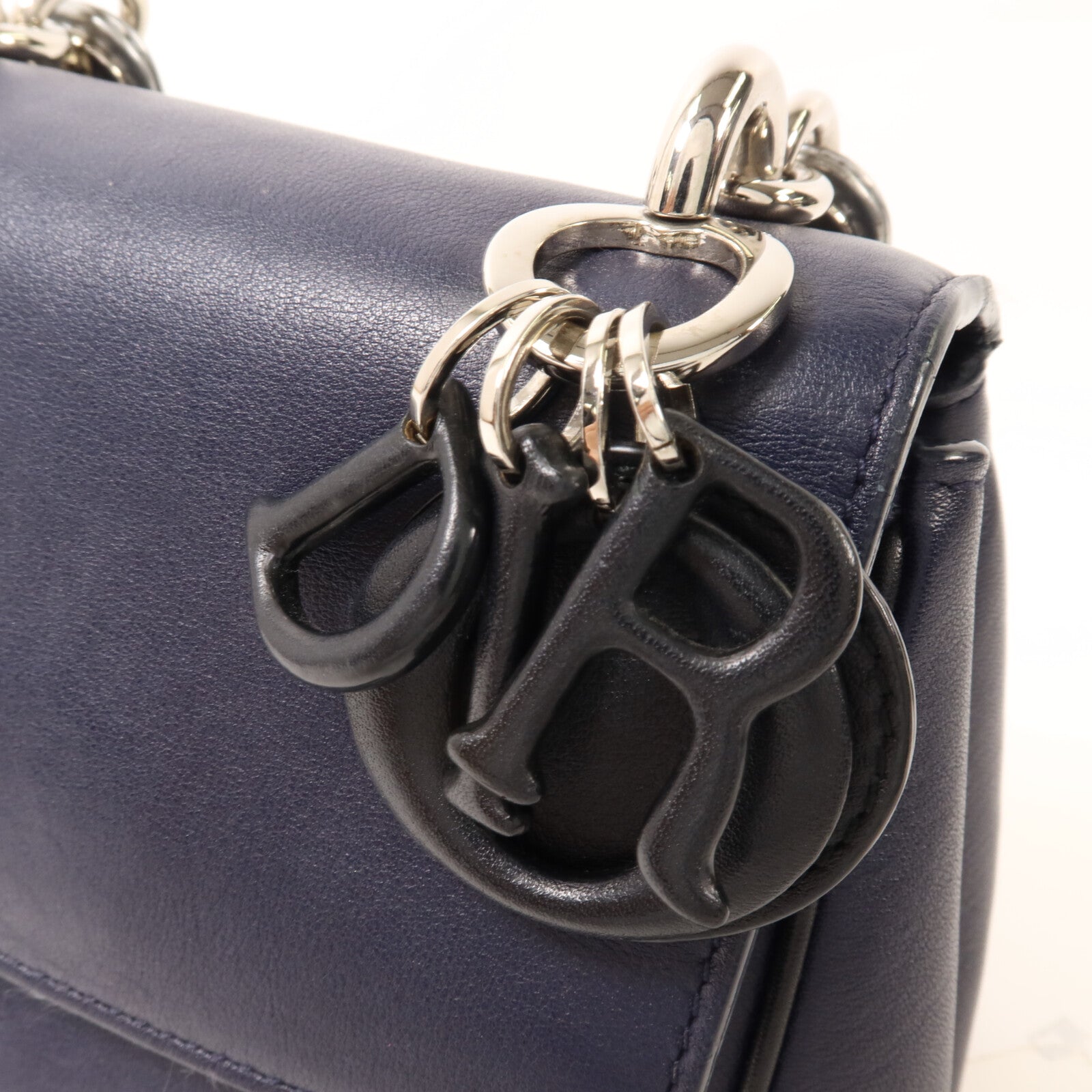 Dior 牛皮皮革Be Dior Mini Bag手挽肩背兩用袋