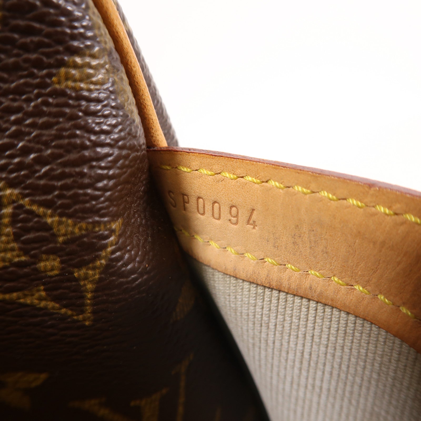 LOUIS VUITTON Monogram Reporter PM金扣肩背袋棕色