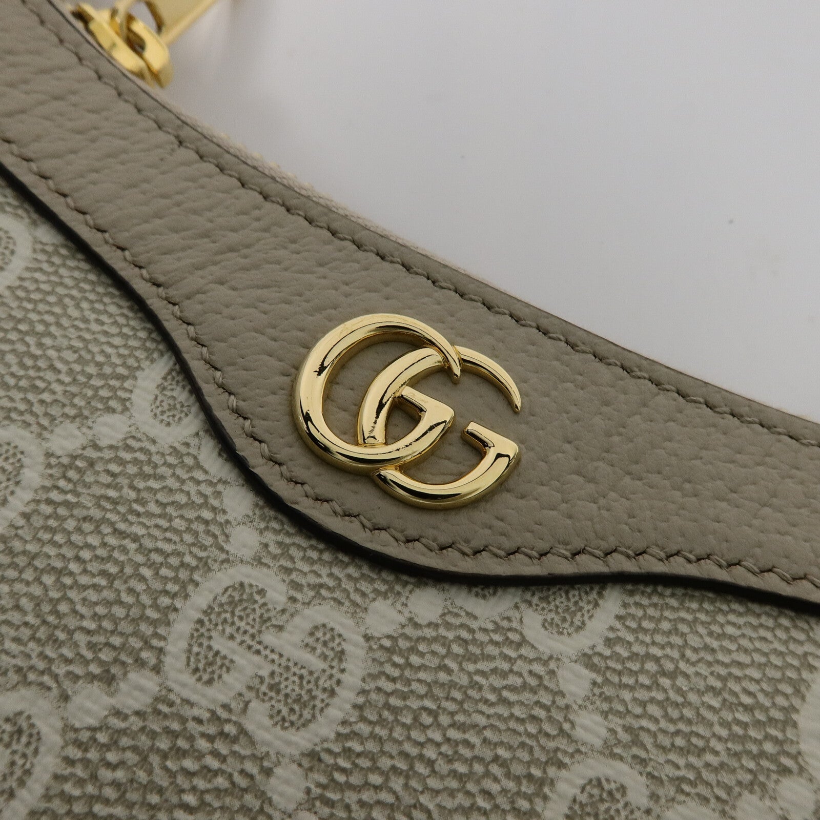 GUCCI 塗層帆布Ophidia Mini Bag鏈帶肩背袋