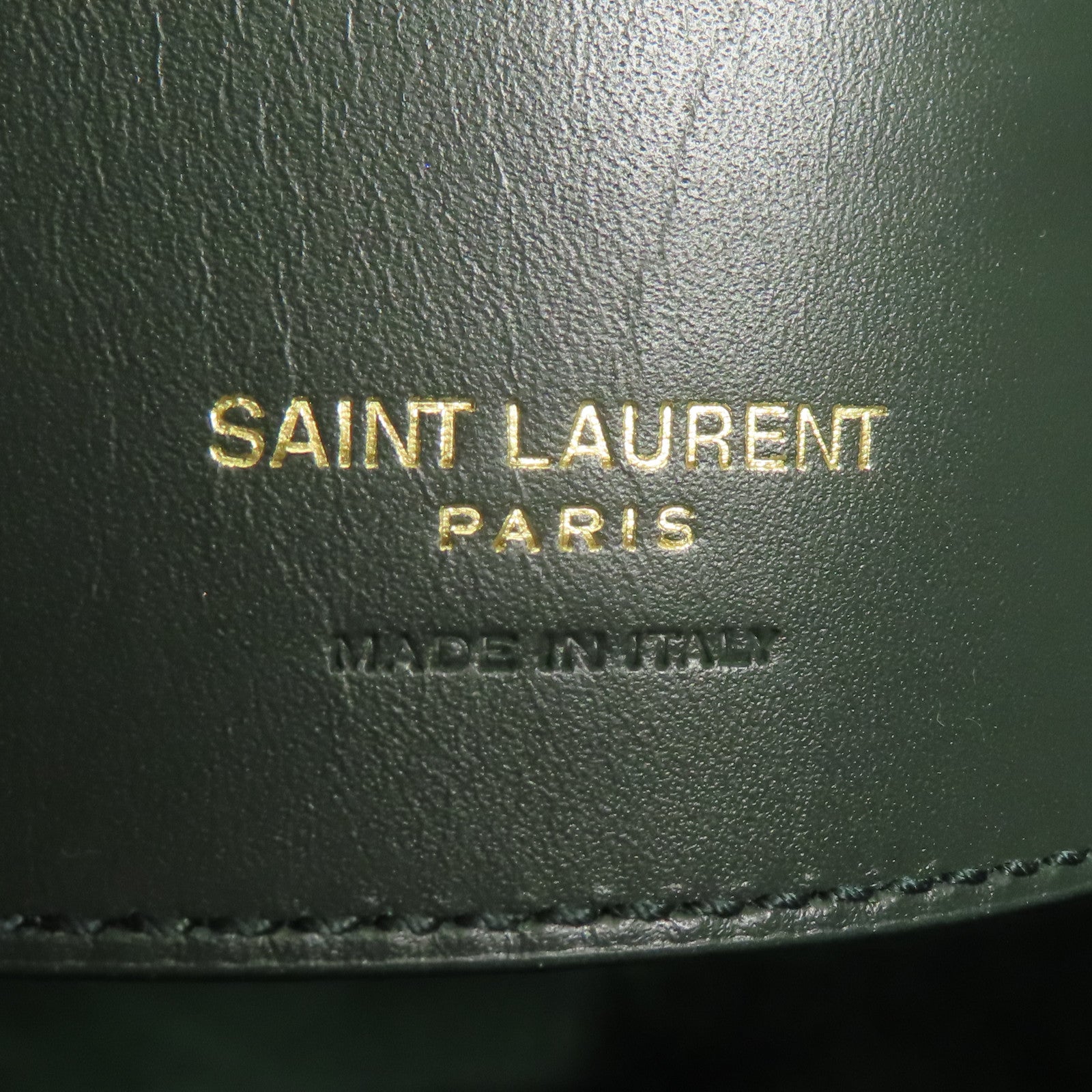SAINT LAURENT 牛皮皮革Le 37金扣肩背袋