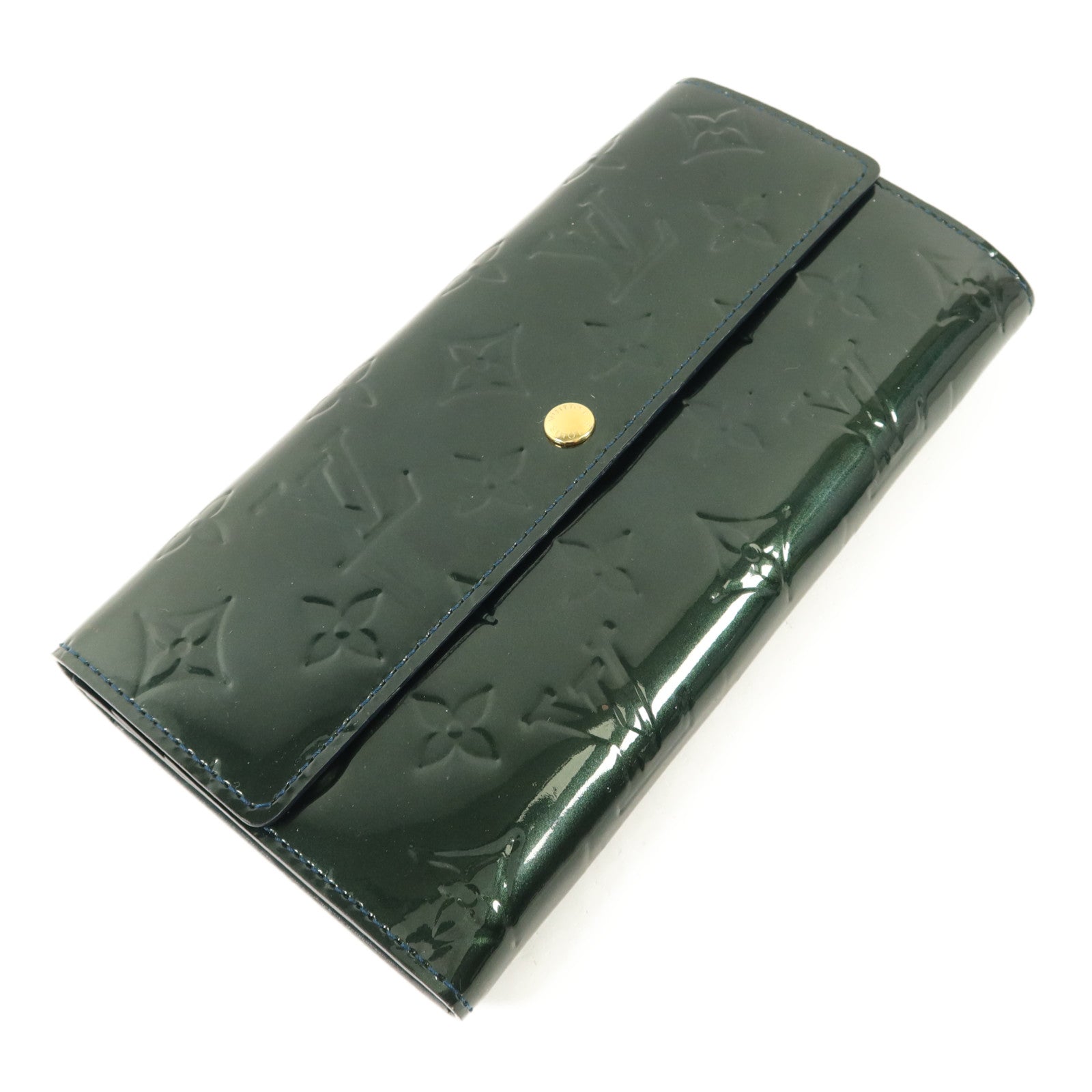 LOUIS VUITTON 【激減優惠】Monogram Vernis Sarah Wallet長錢包