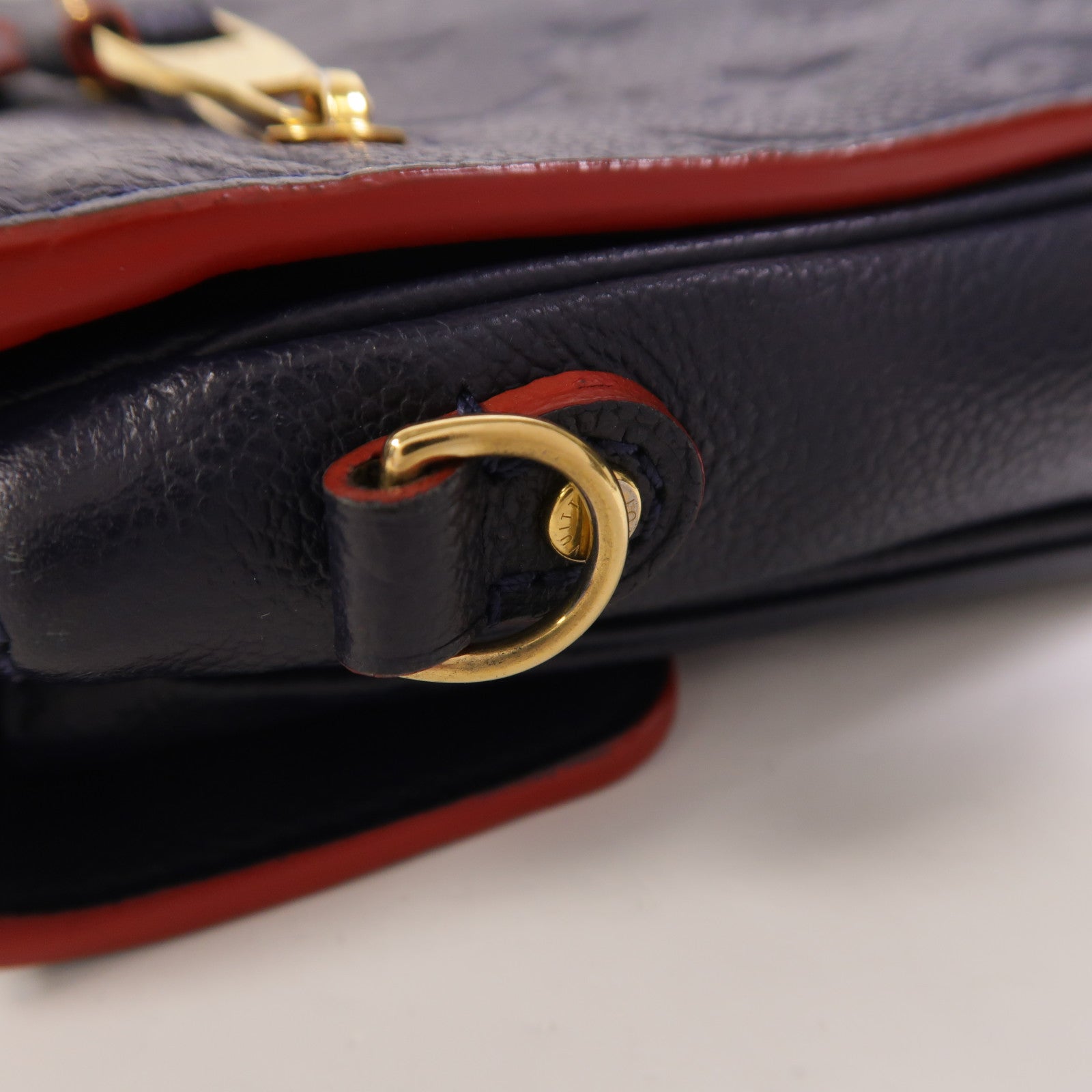 LOUIS VUITTON Monogram Empreinte Pochette Metis金扣手挽肩背兩用袋