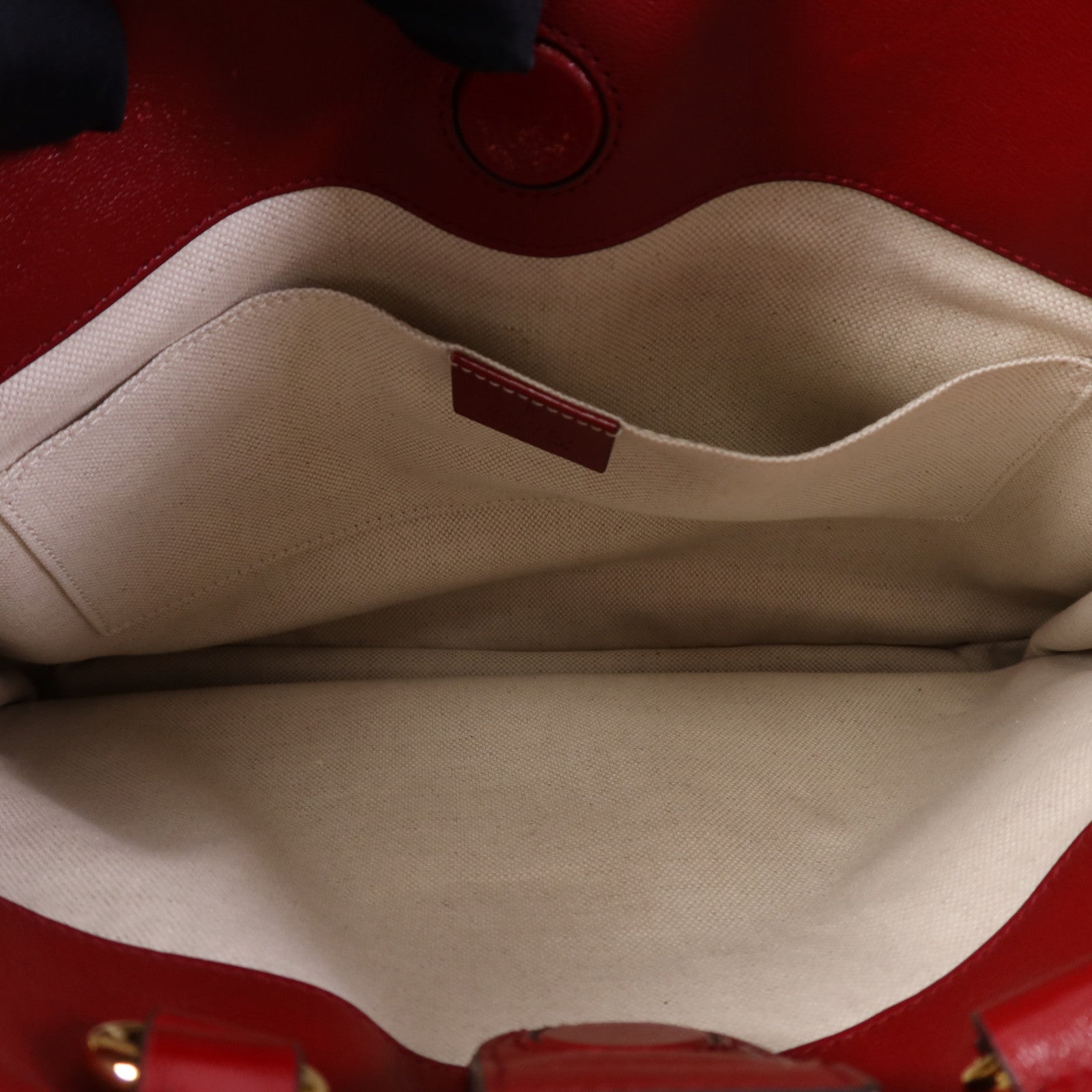 GUCCI 帆布2 Way Shoulder Bag金扣鏈帶手挽肩背兩用袋