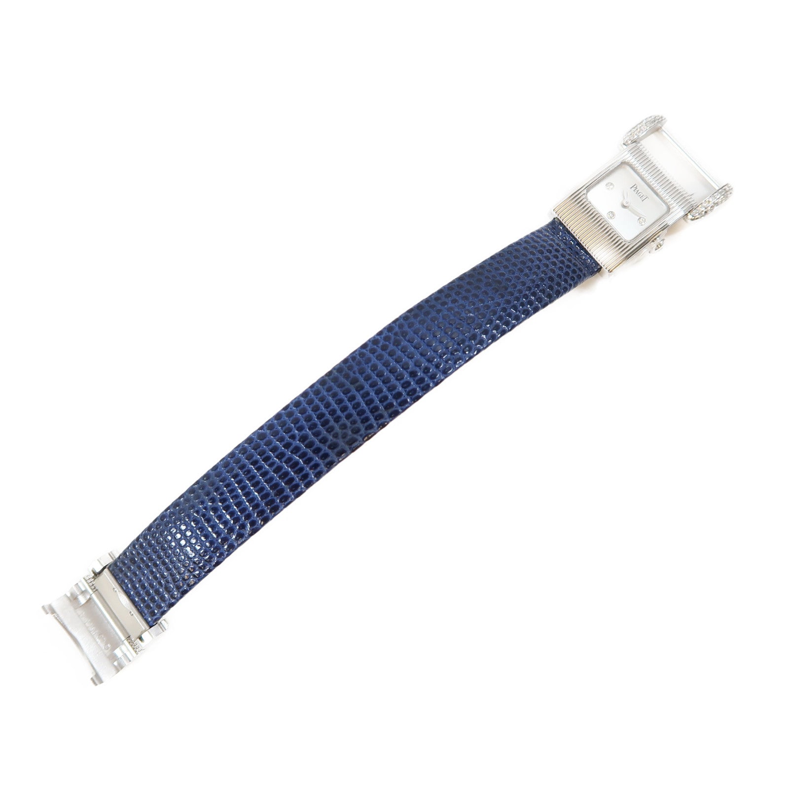 PIAGET Possession不鏽鋼/皮革帶手錶自動機芯白色