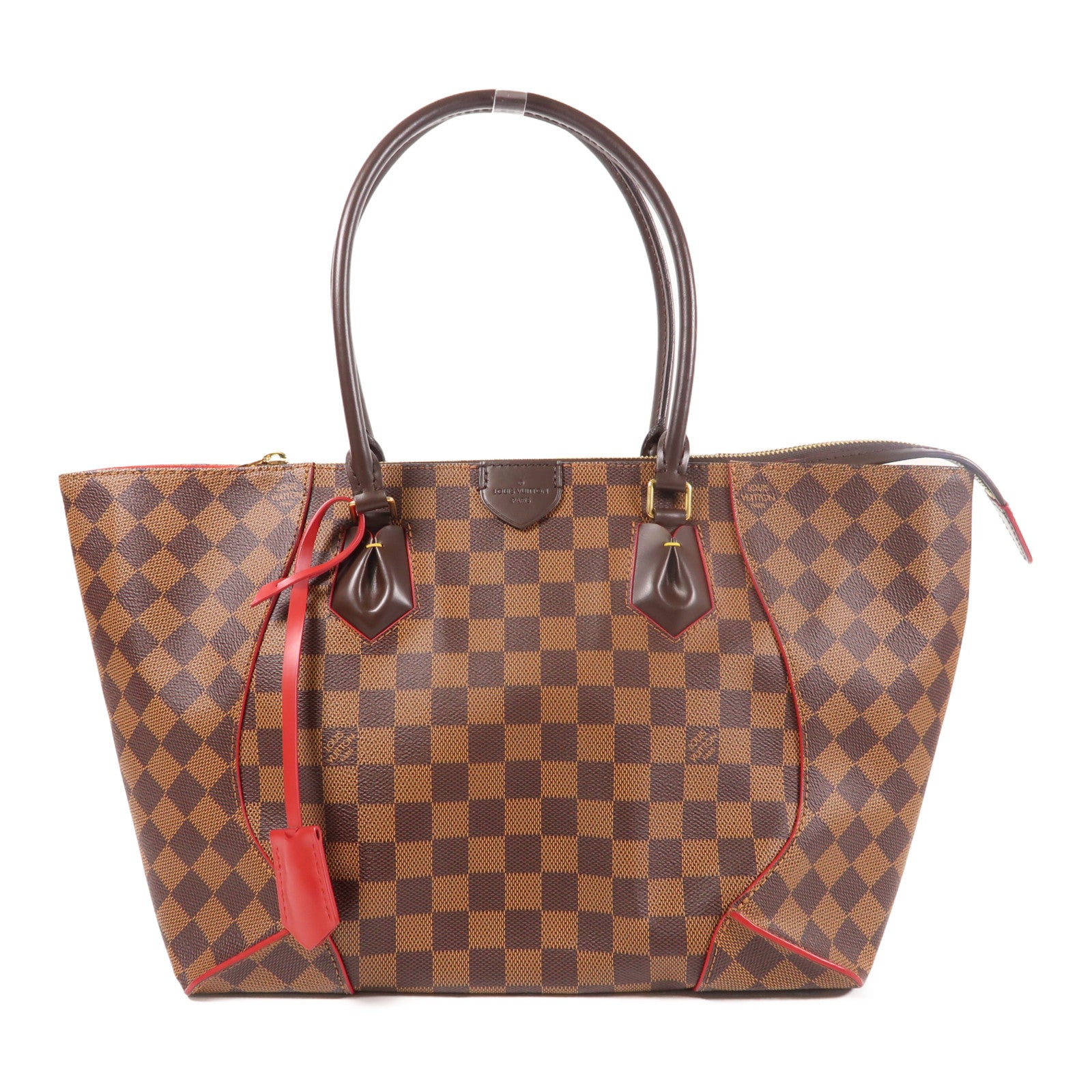 LOUIS VUITTON Damier Caissa MM手挽袋