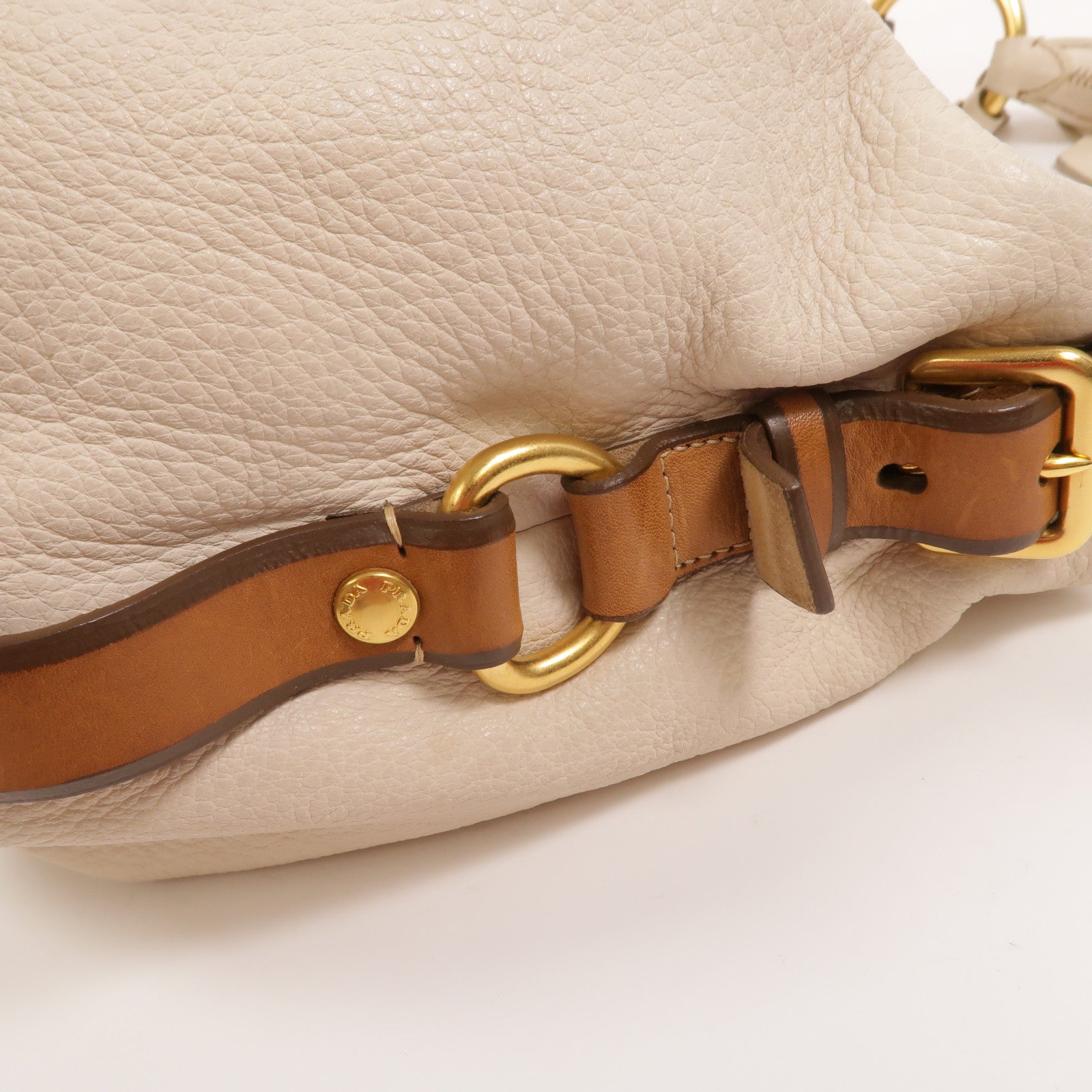 PRADA 牛皮皮革Shoulder Bag肩背袋