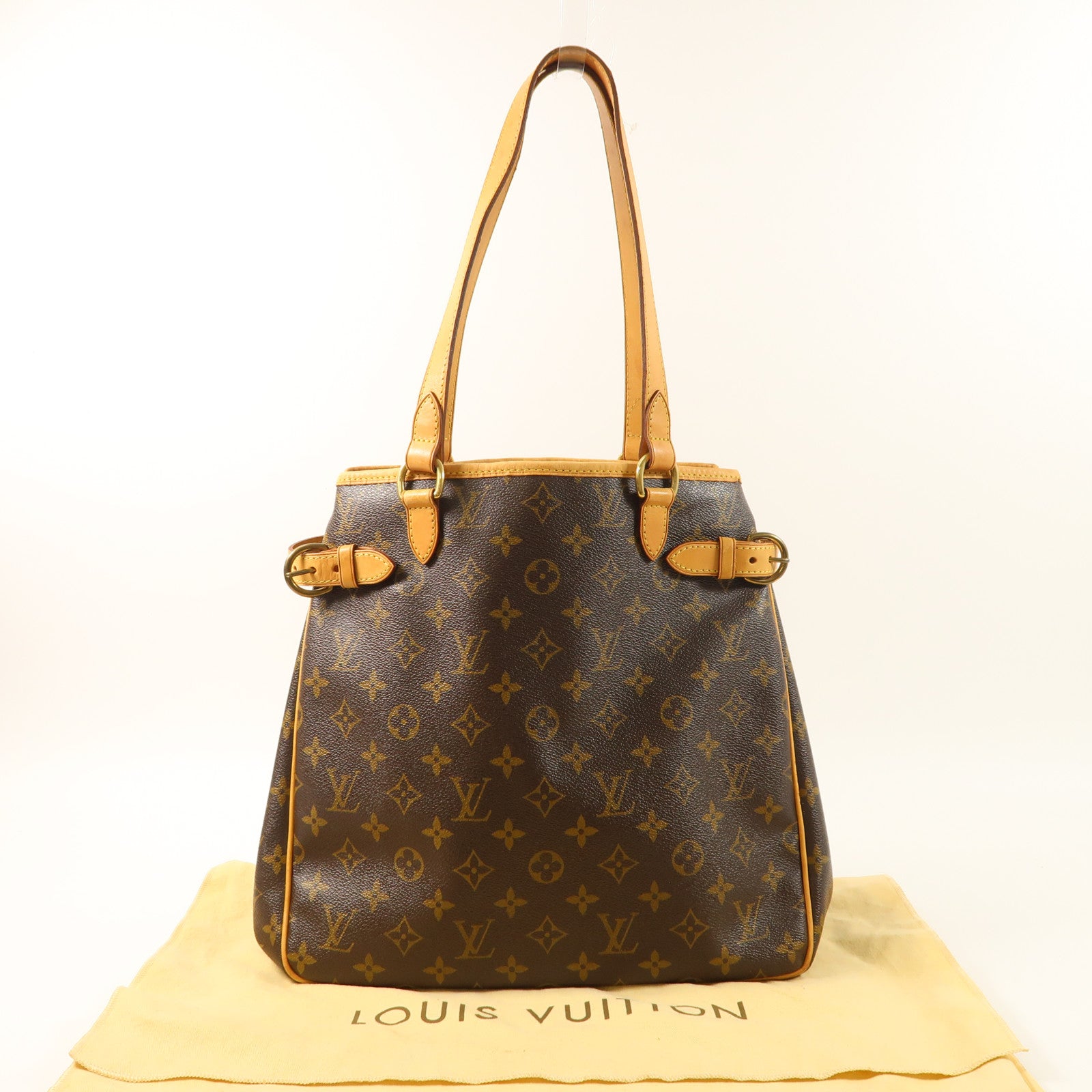 LOUIS VUITTON 【激減優惠】Monogram Batignolles金扣肩背袋