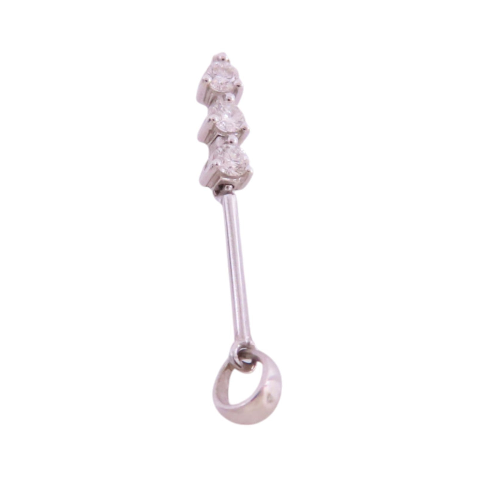 JEWELRY 18K白金/鑽石Diamond Pendant Top吊墜頭扣