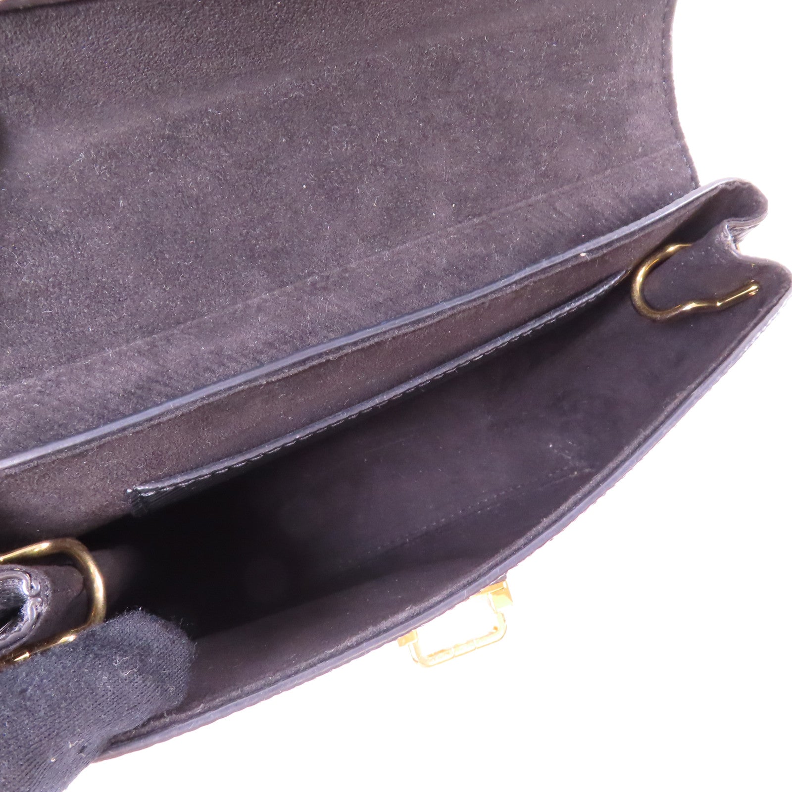 LOUIS VUITTON 【激減優惠】Epi One Handle金扣手挽肩背兩用袋黑色