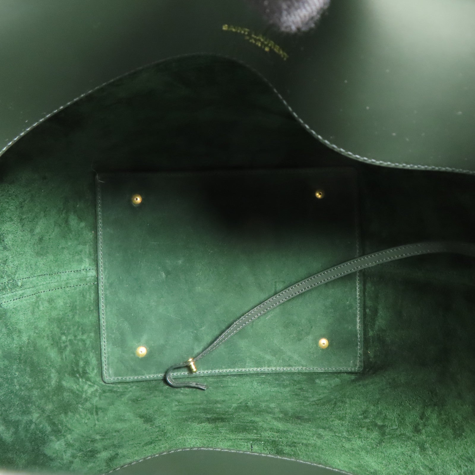 SAINT LAURENT 牛皮皮革Le 37金扣肩背袋