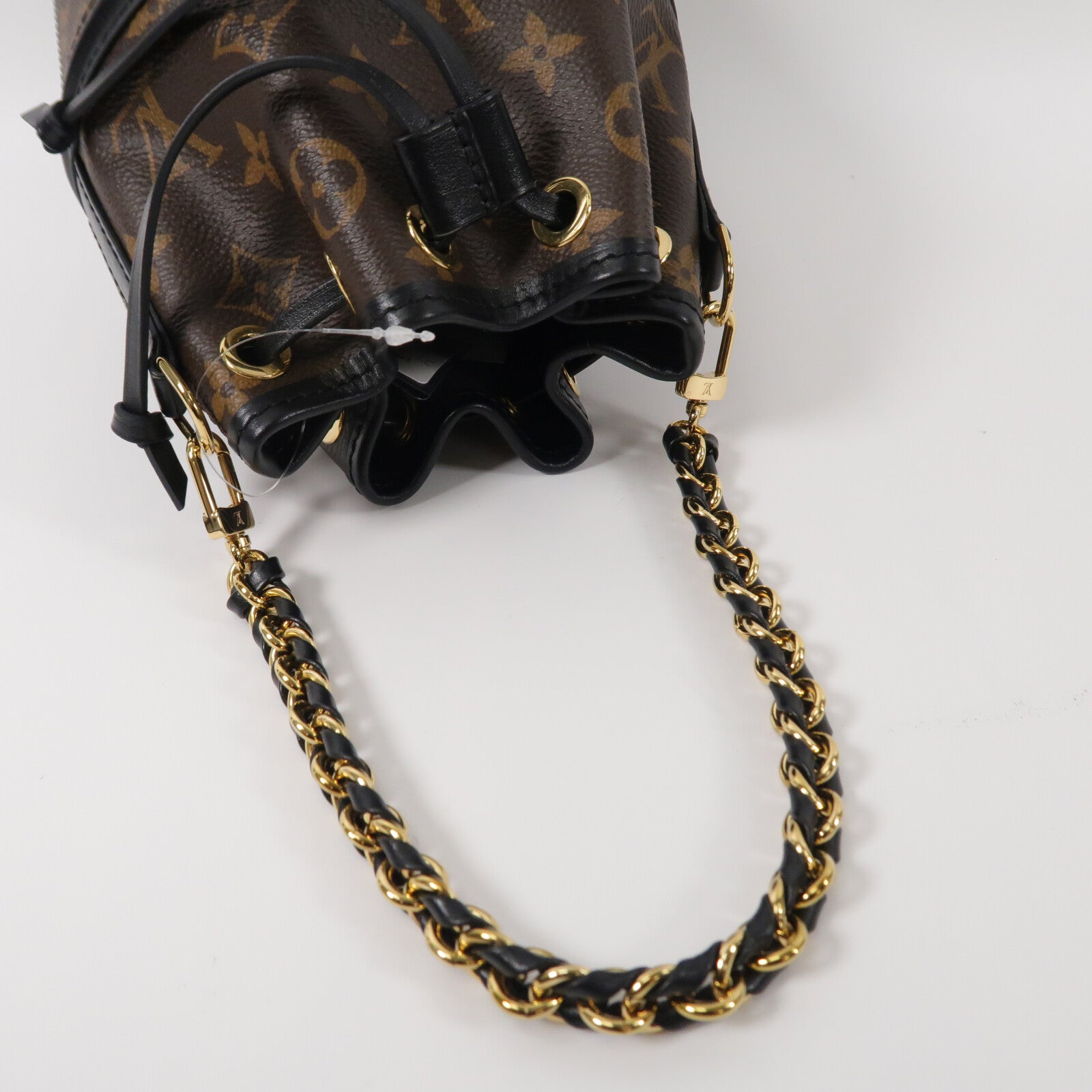 LOUIS VUITTON Monogram/牛皮皮革Canoe手挽肩背兩用袋