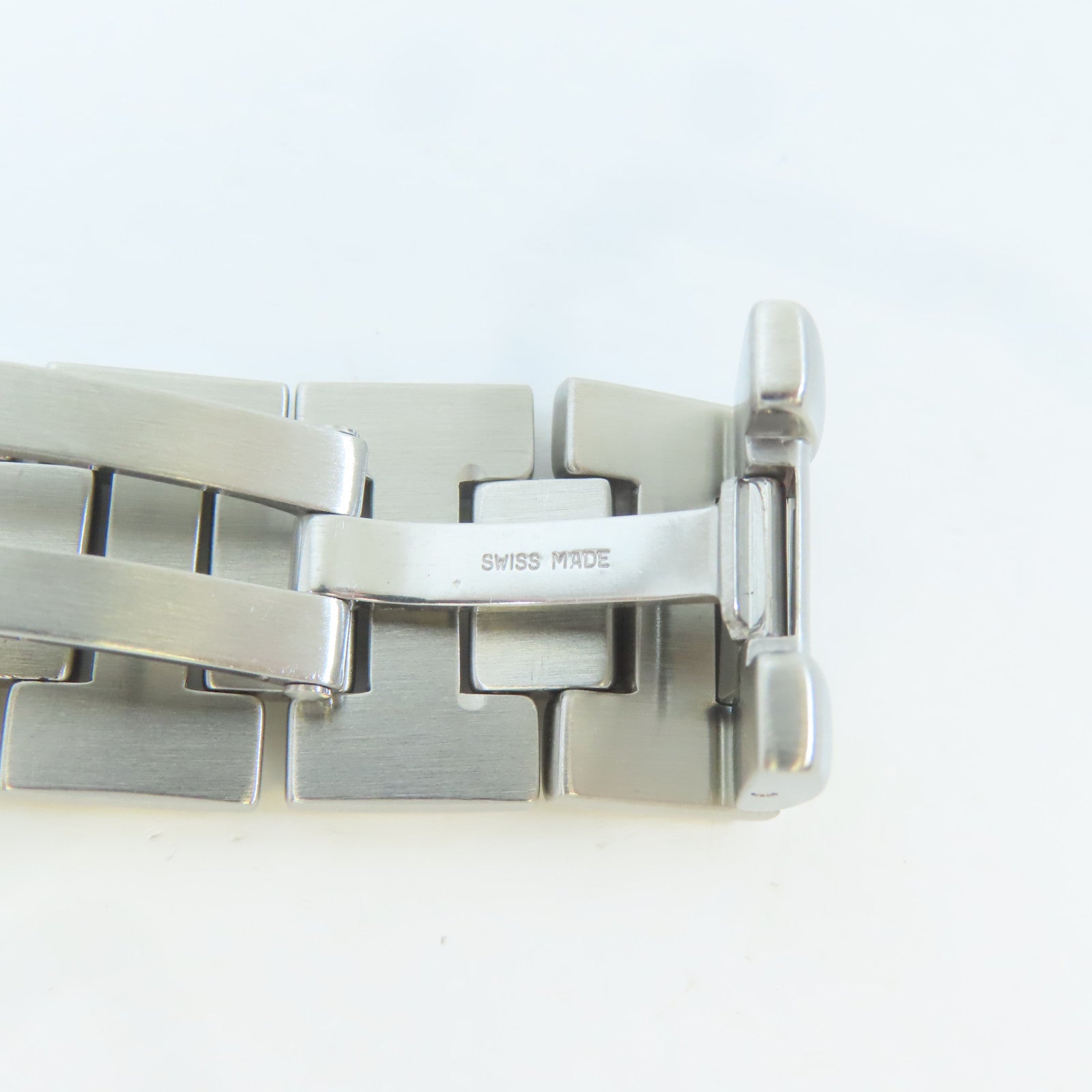 CARTIER Pasha不鏽鋼手錶石英機芯白色