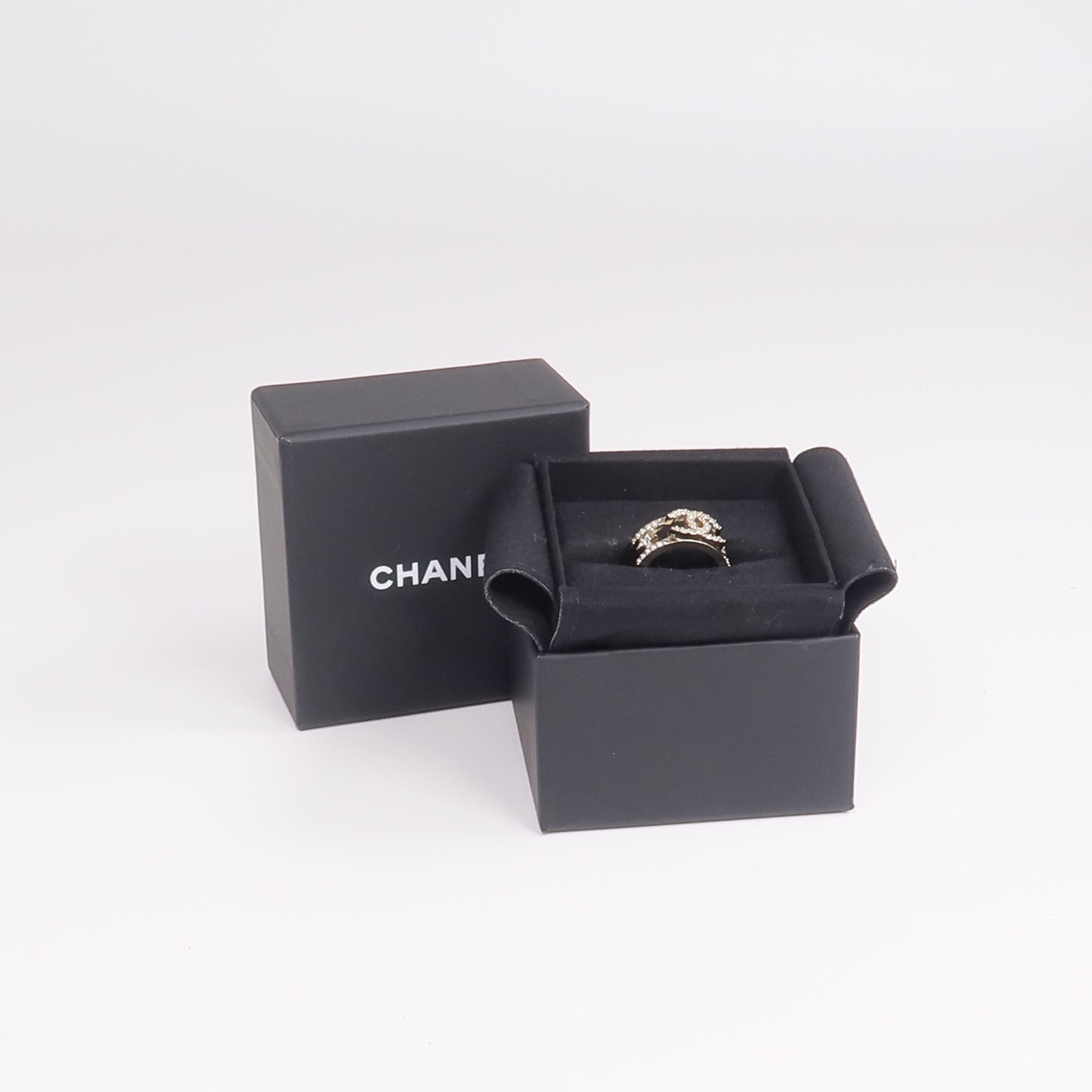 CHANEL 金屬Ring戒指US#7
