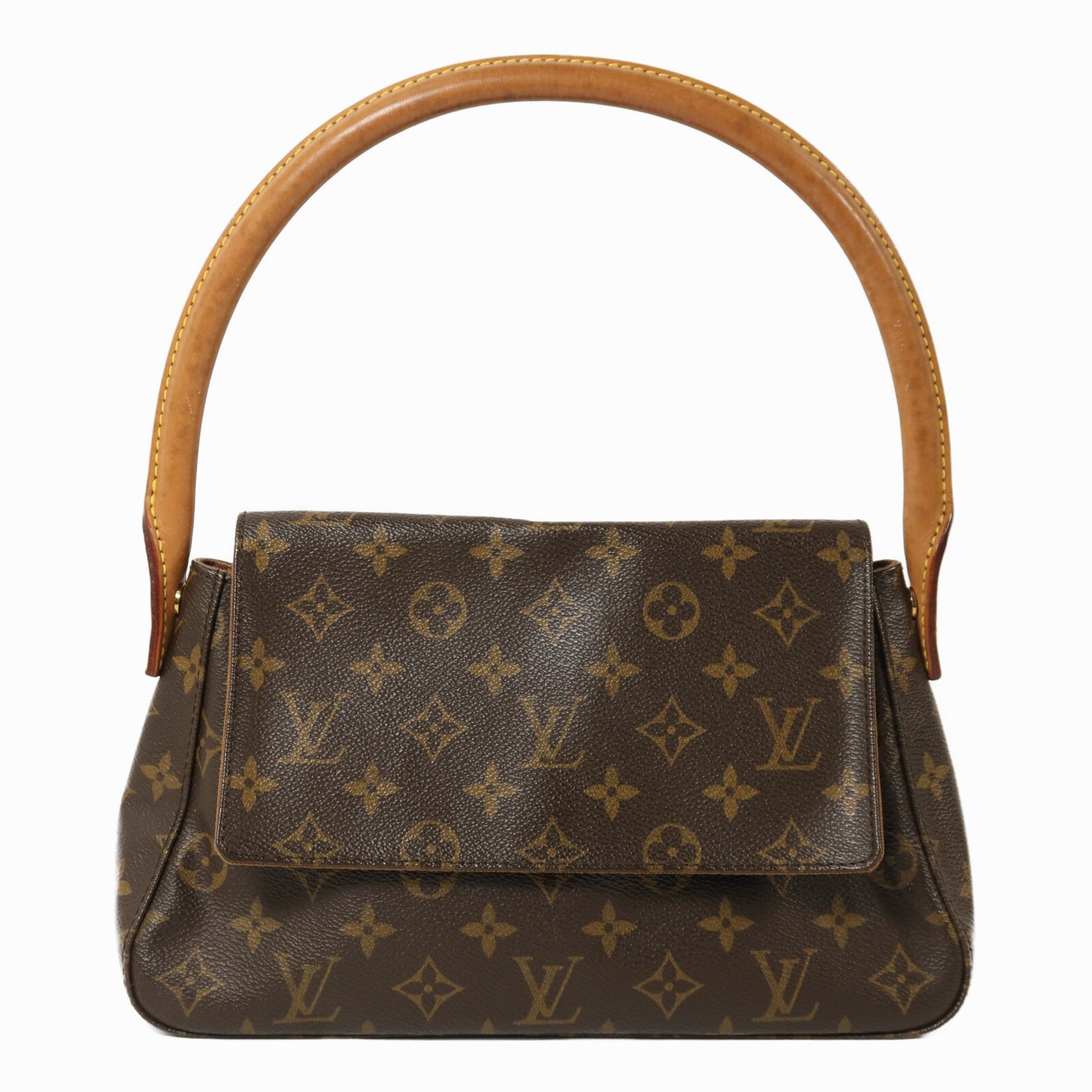 LOUIS VUITTON Monogram Mini Looping金扣肩背袋