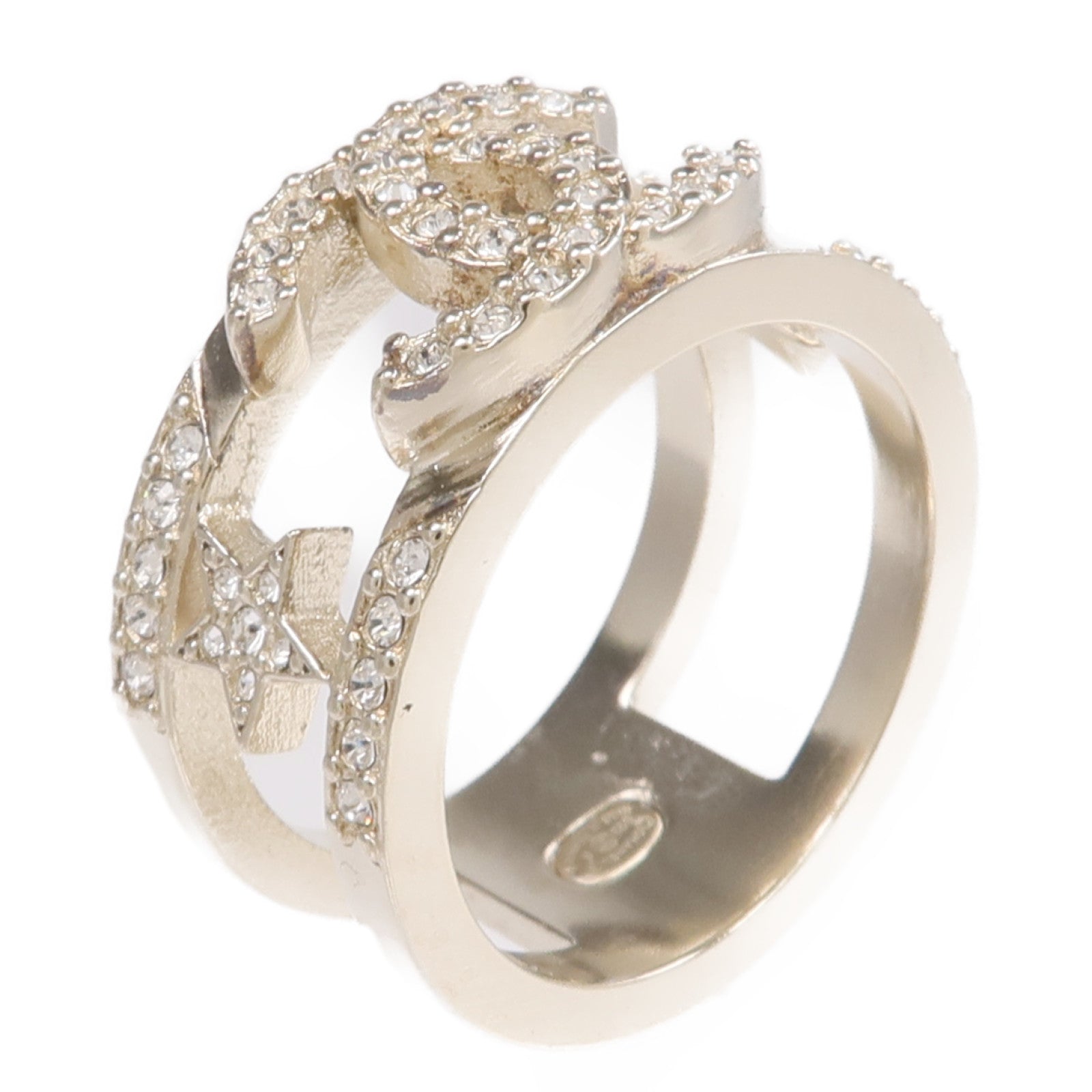 CHANEL 金屬Ring戒指US#7